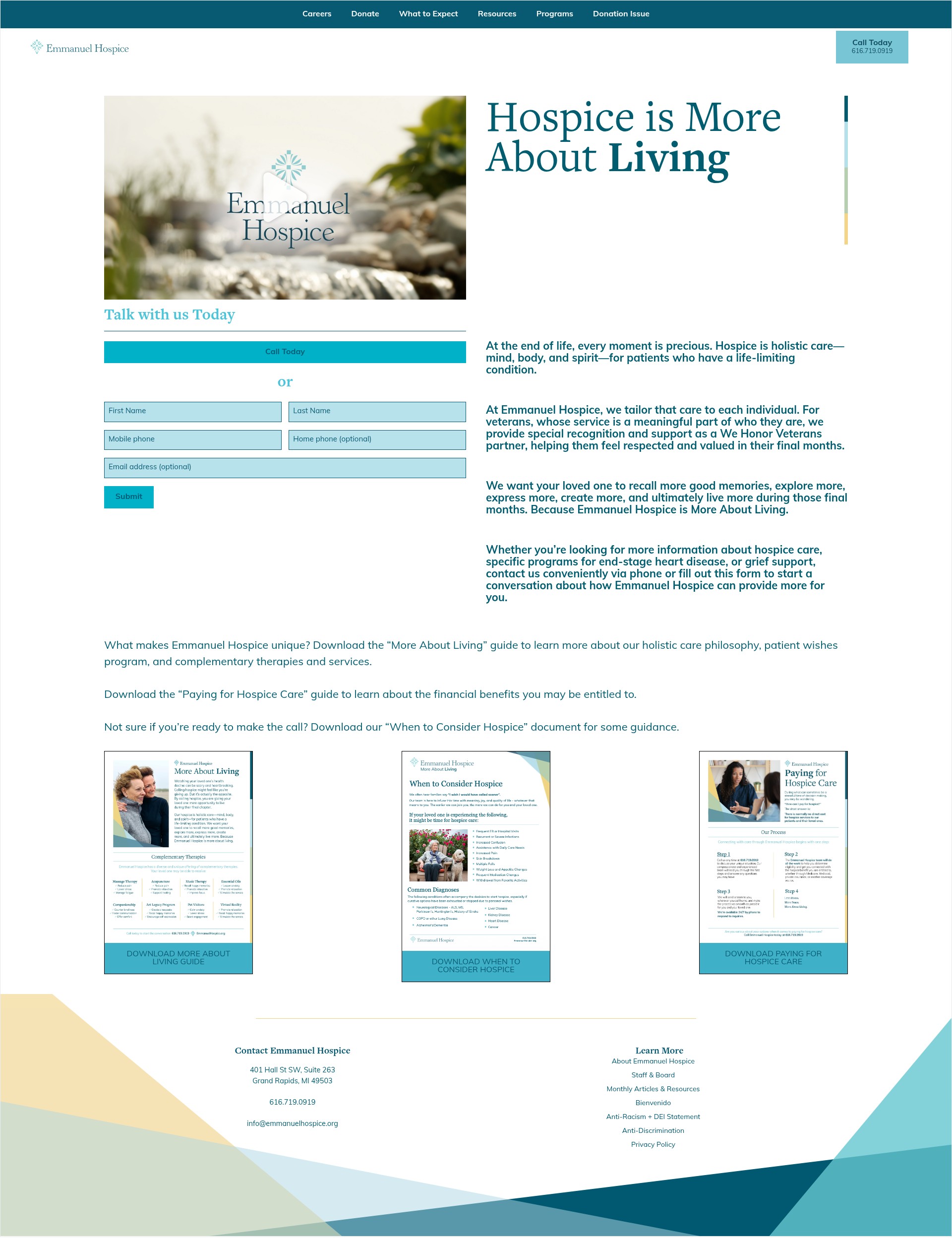 Landing Page