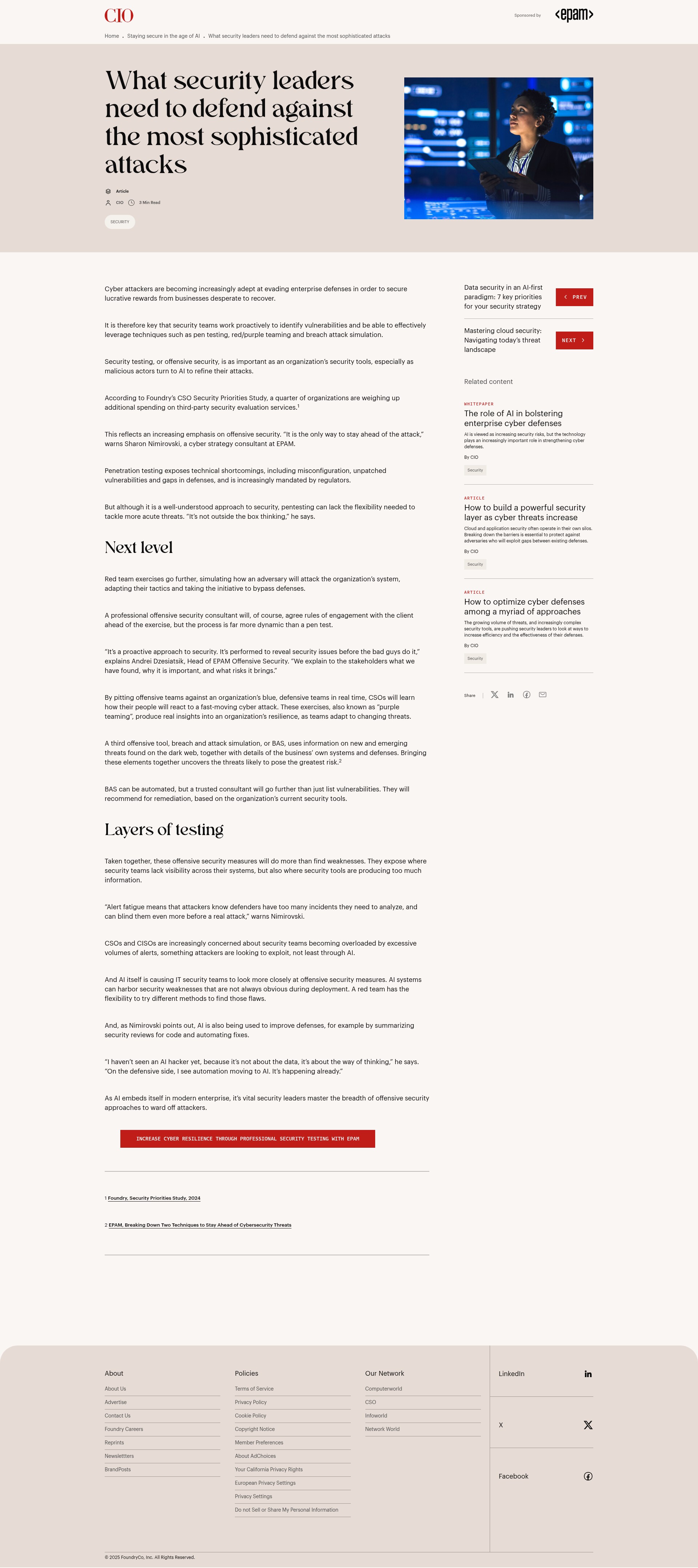 Landing Page