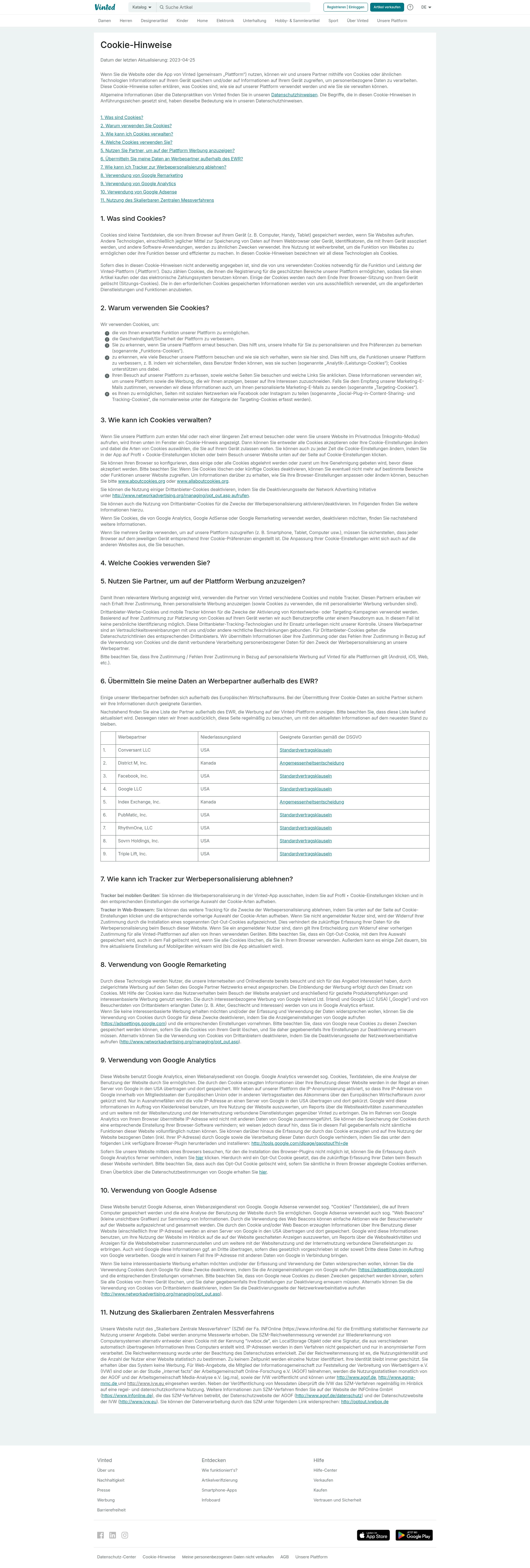 Landing Page