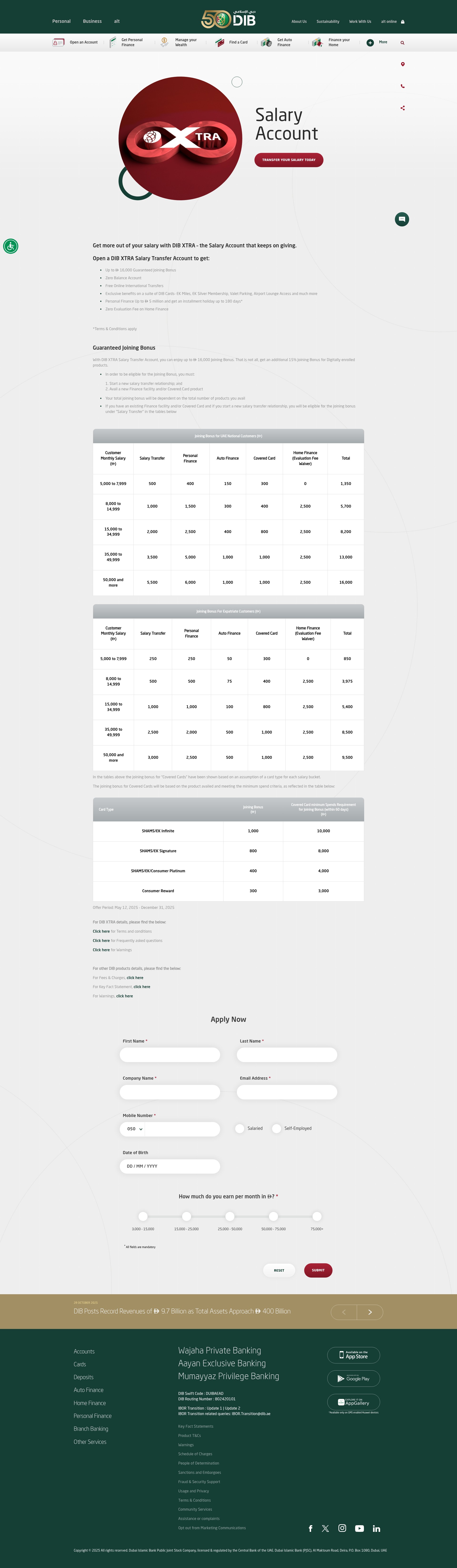 Landing Page