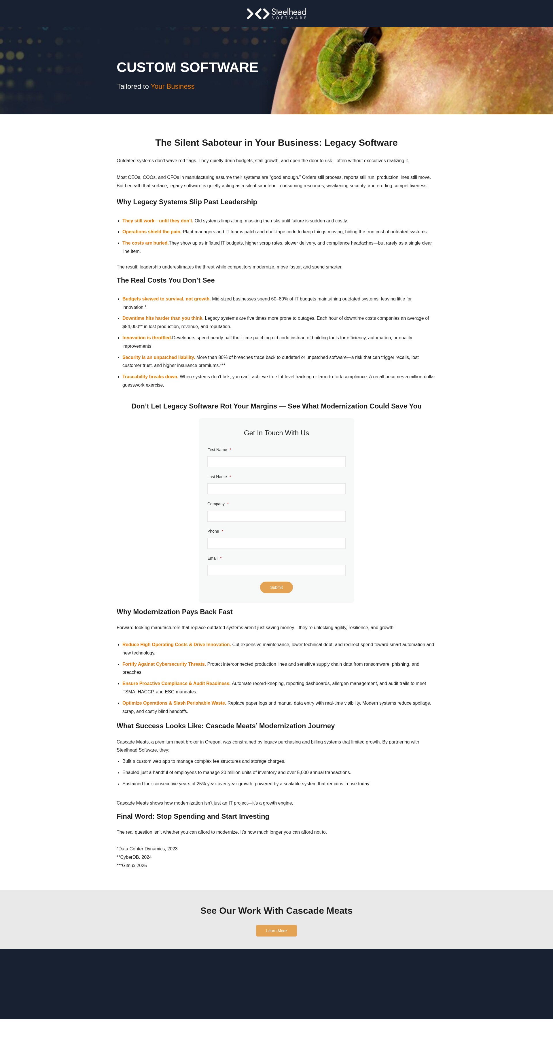 Landing Page