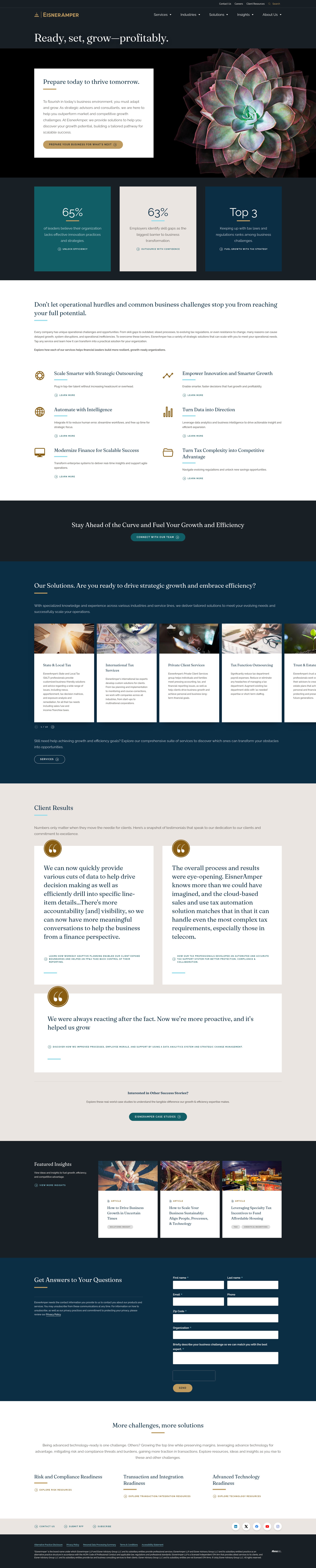 Landing Page