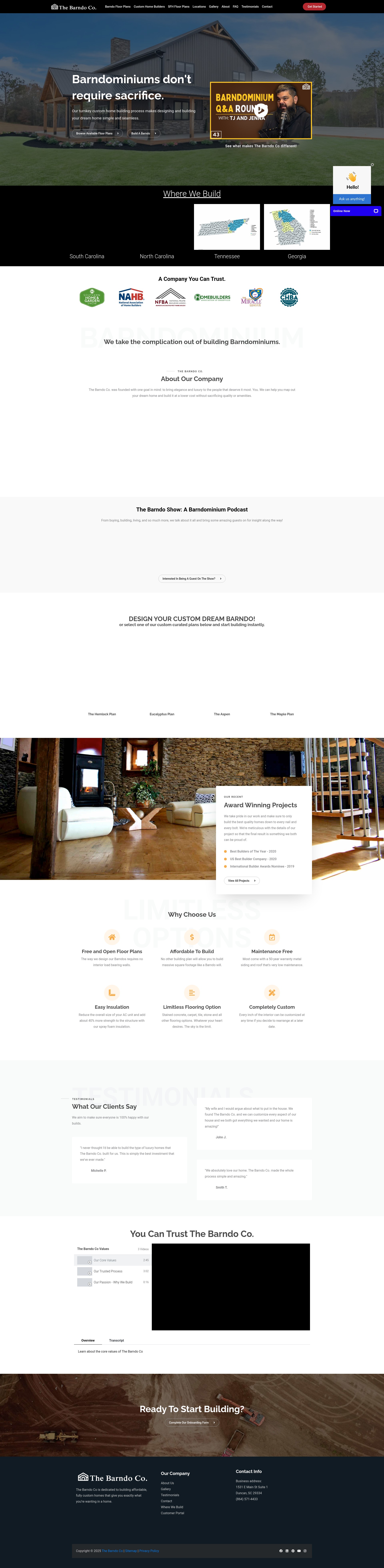 Landing Page