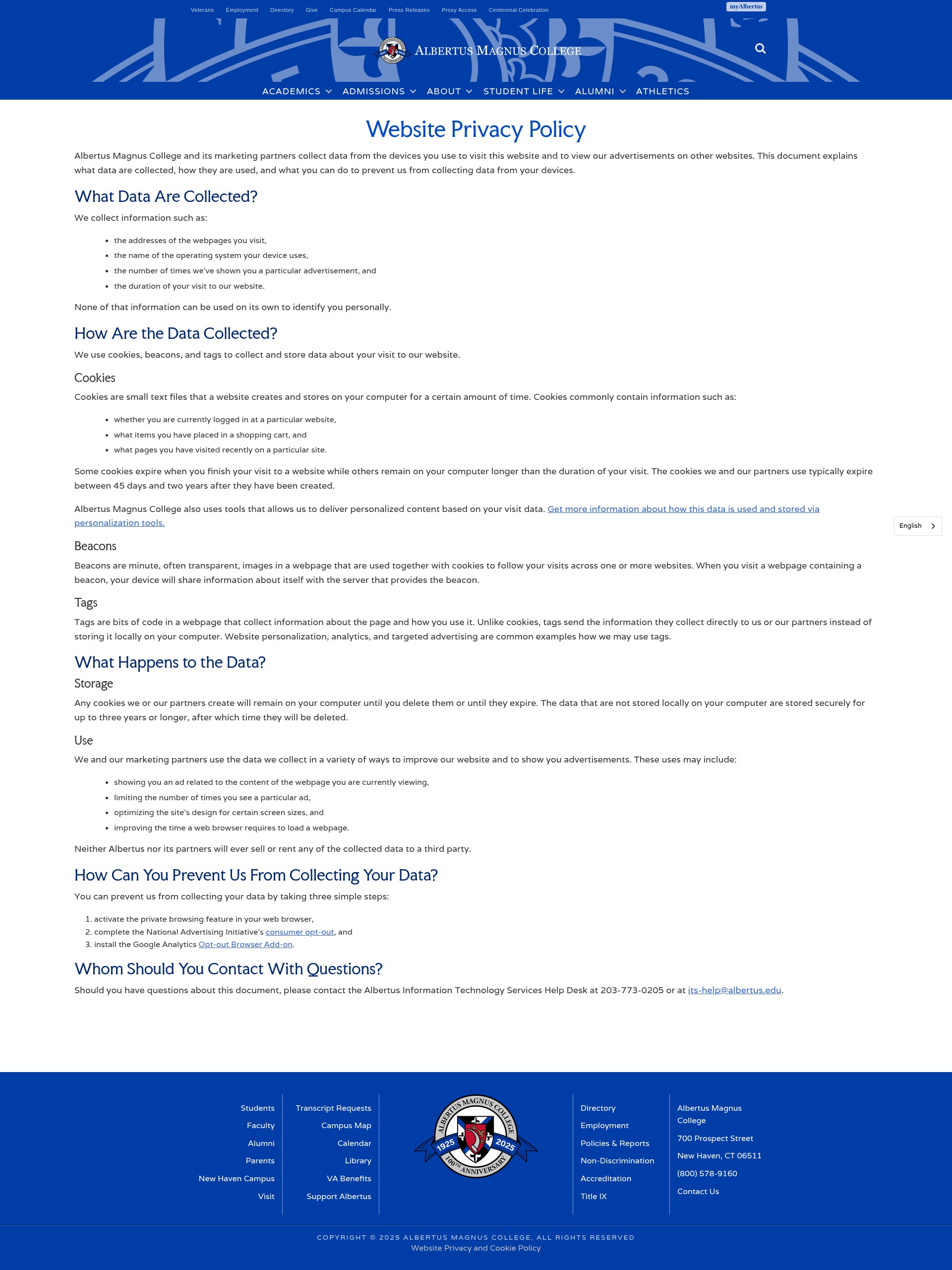 Landing Page