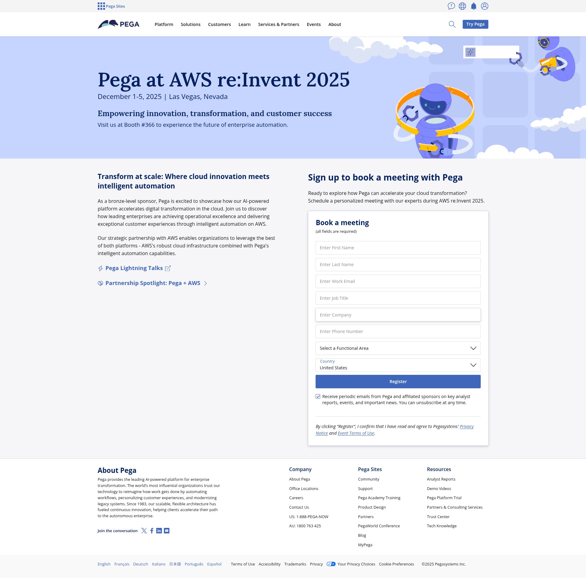 Landing Page