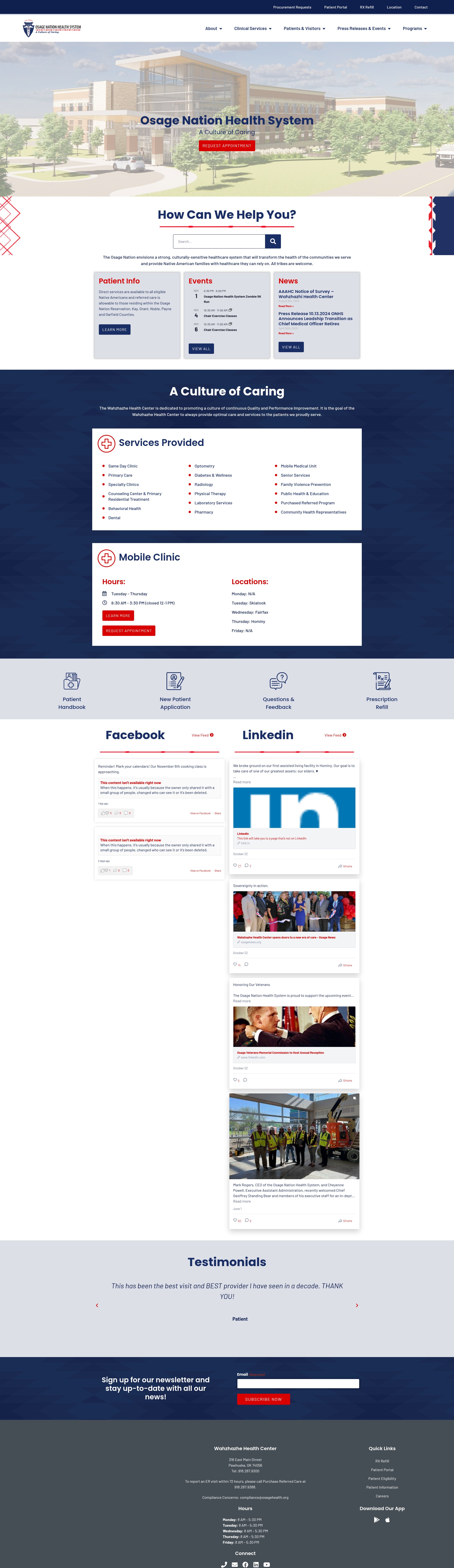 Landing Page