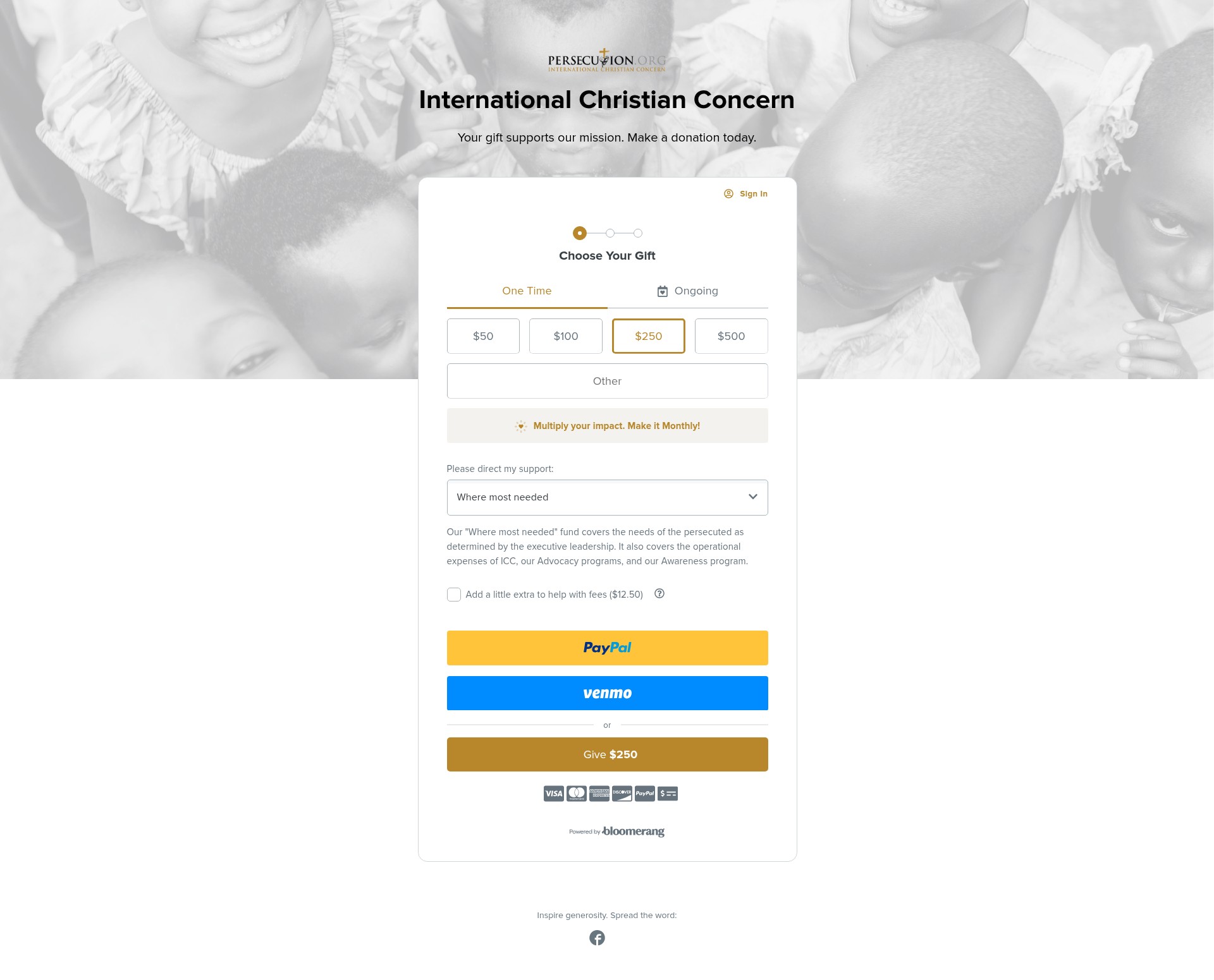 Landing Page