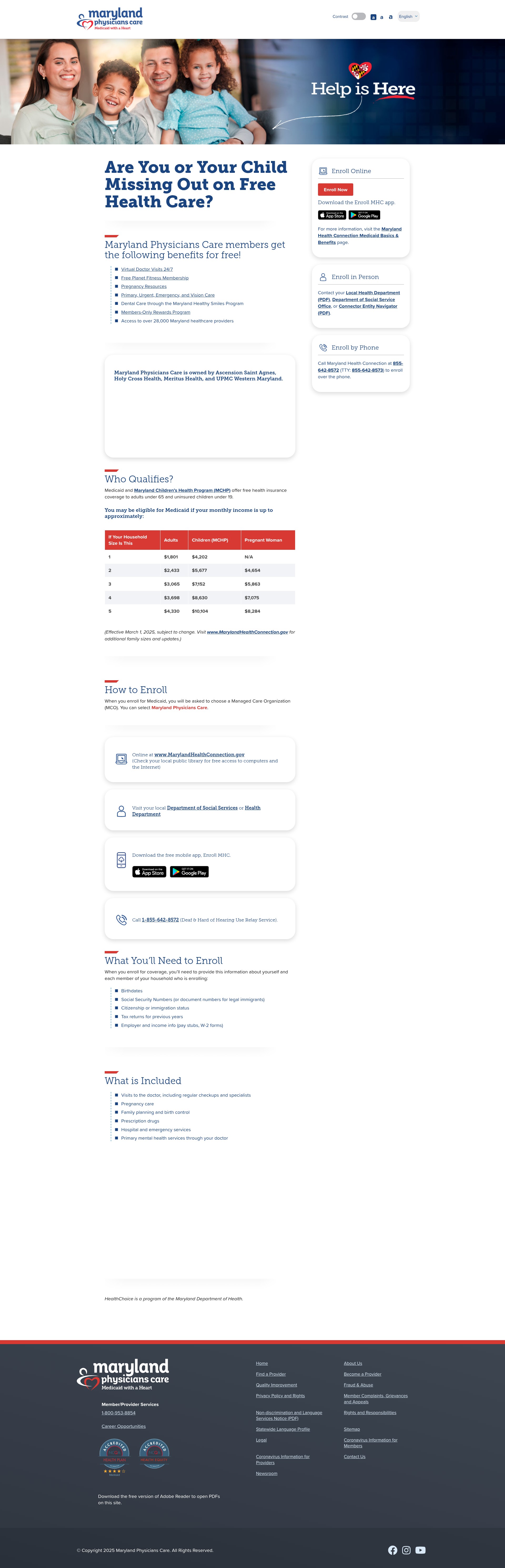 Landing Page