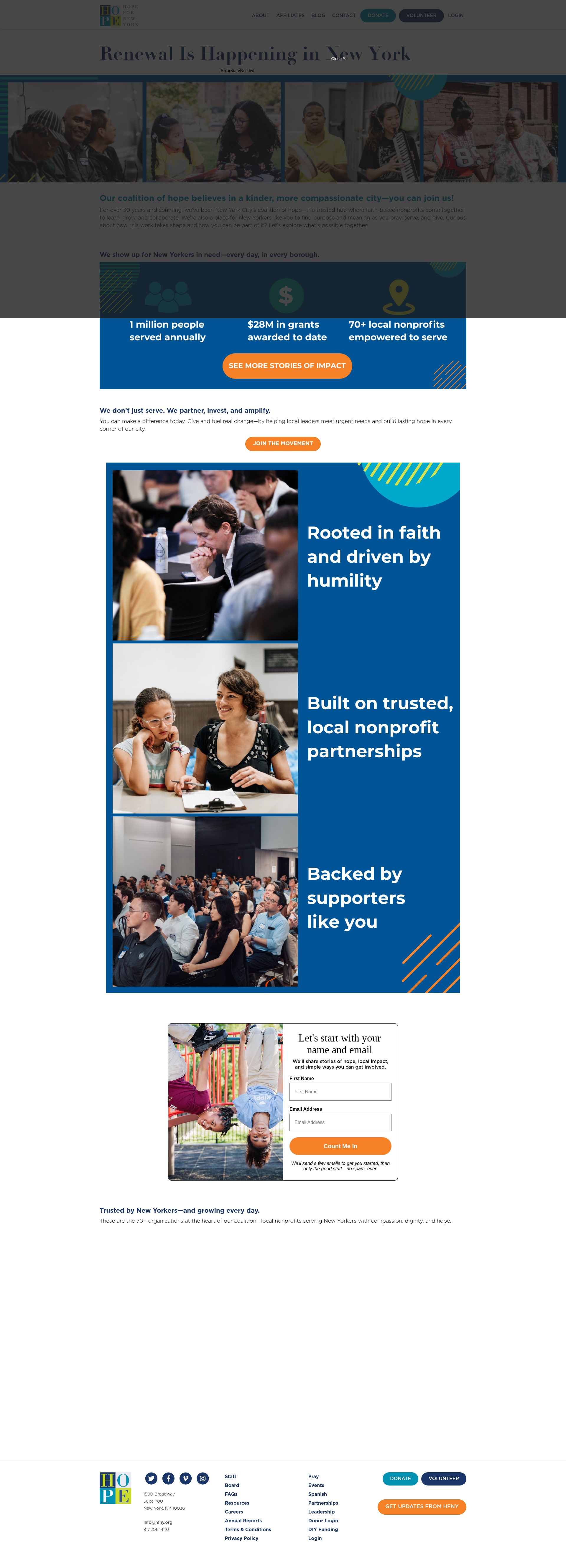 Landing Page
