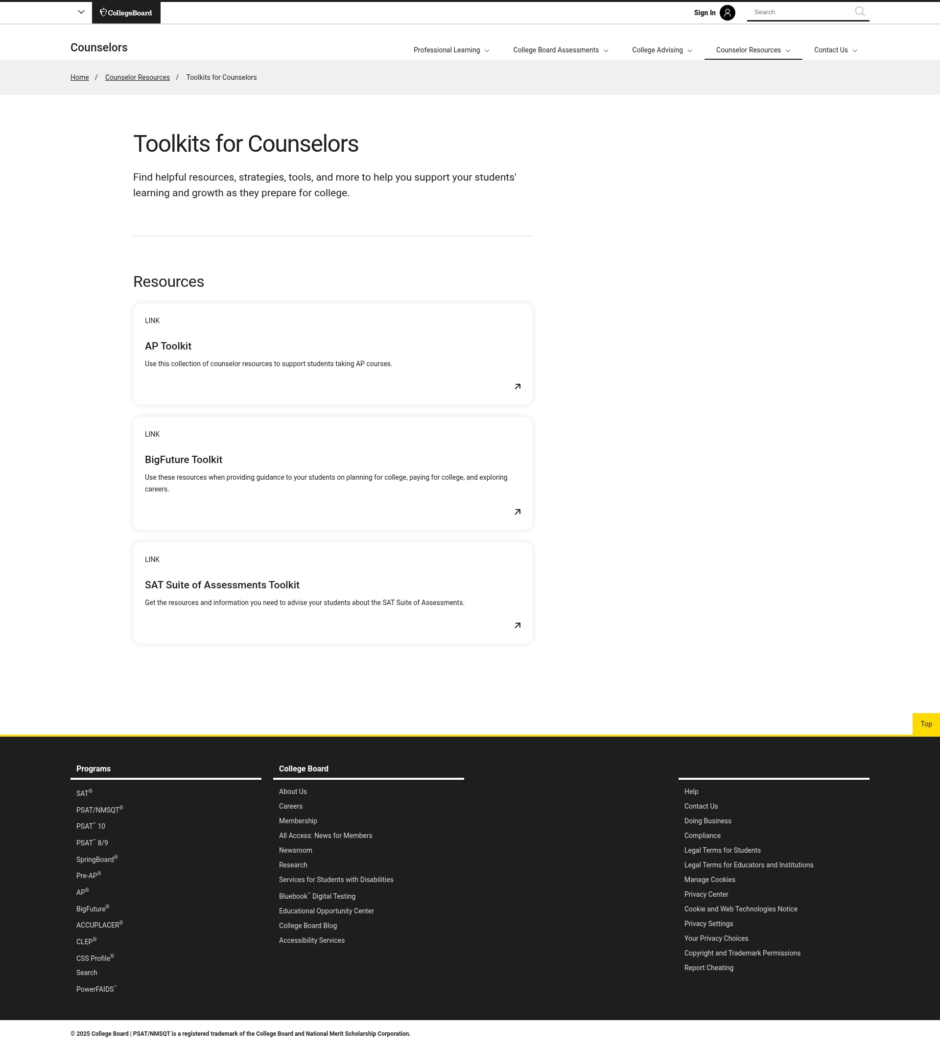 Landing Page