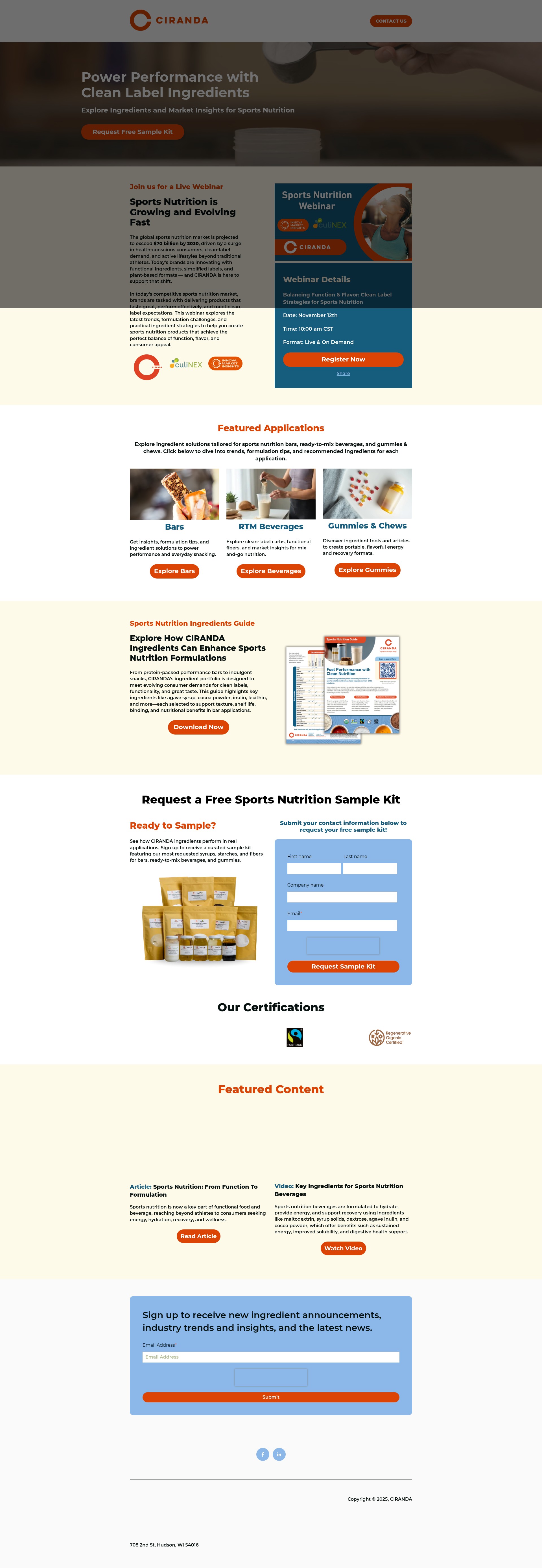 Landing Page