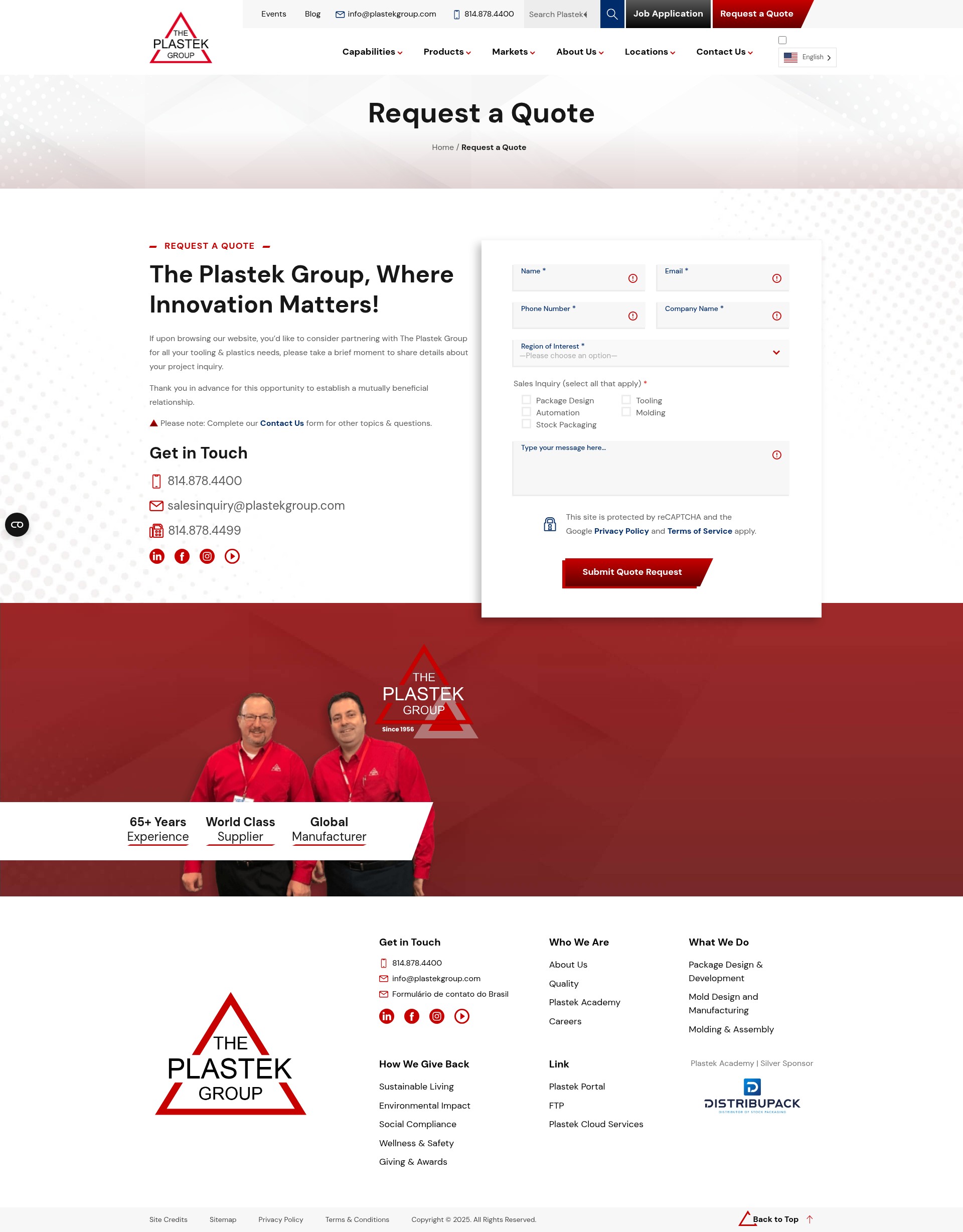 Landing Page