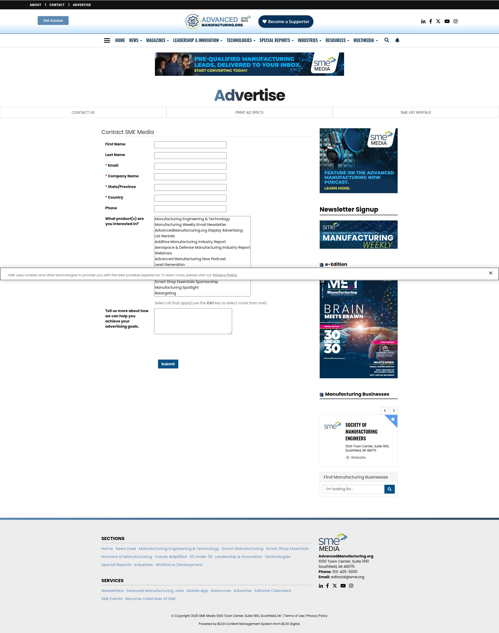 Landing Page