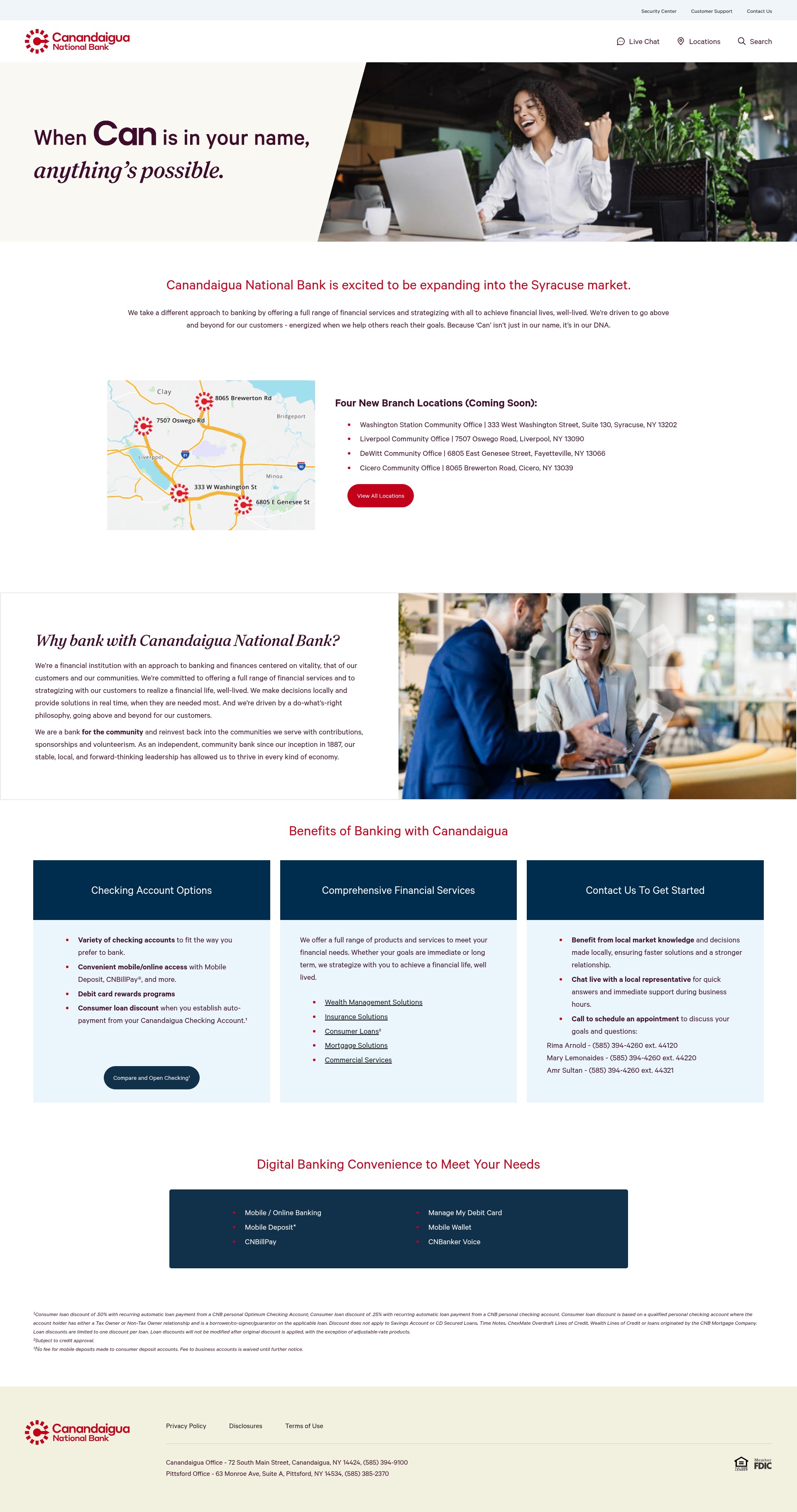 Landing Page