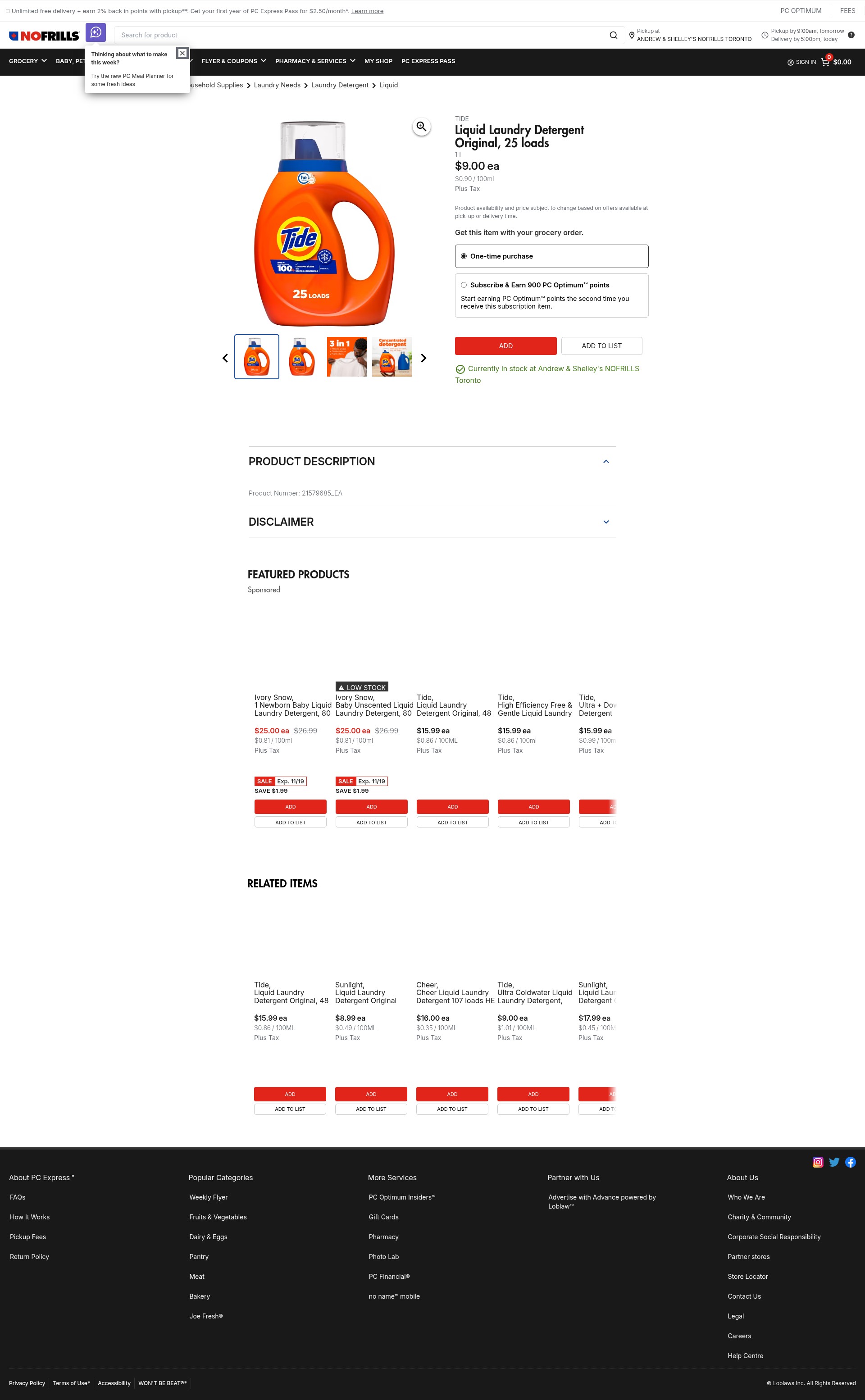 Landing Page