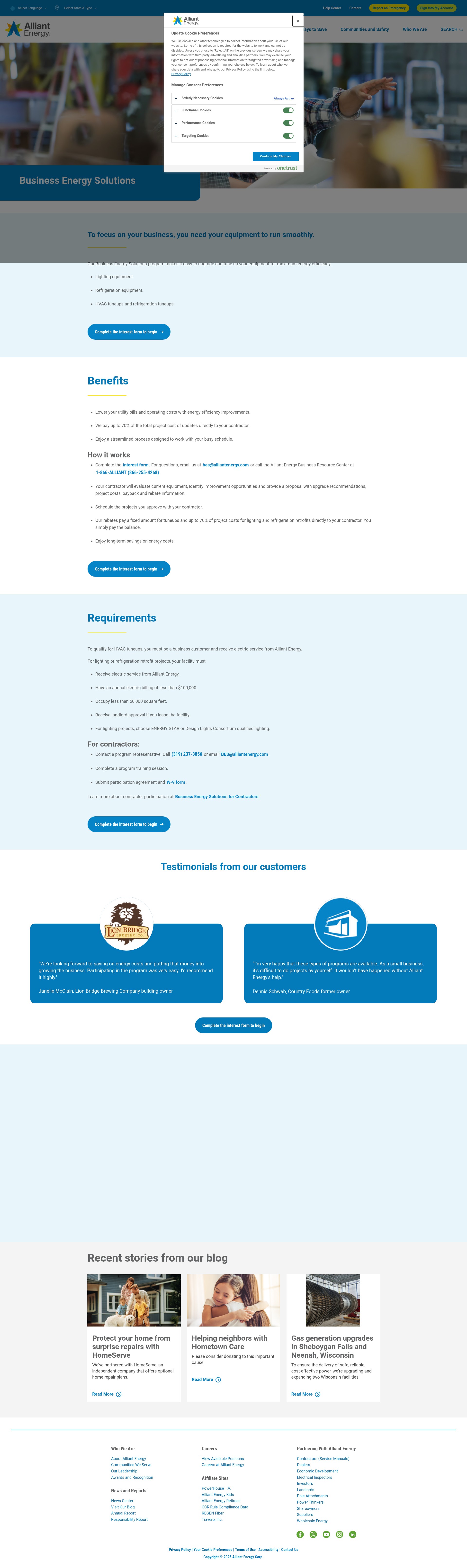 Landing Page