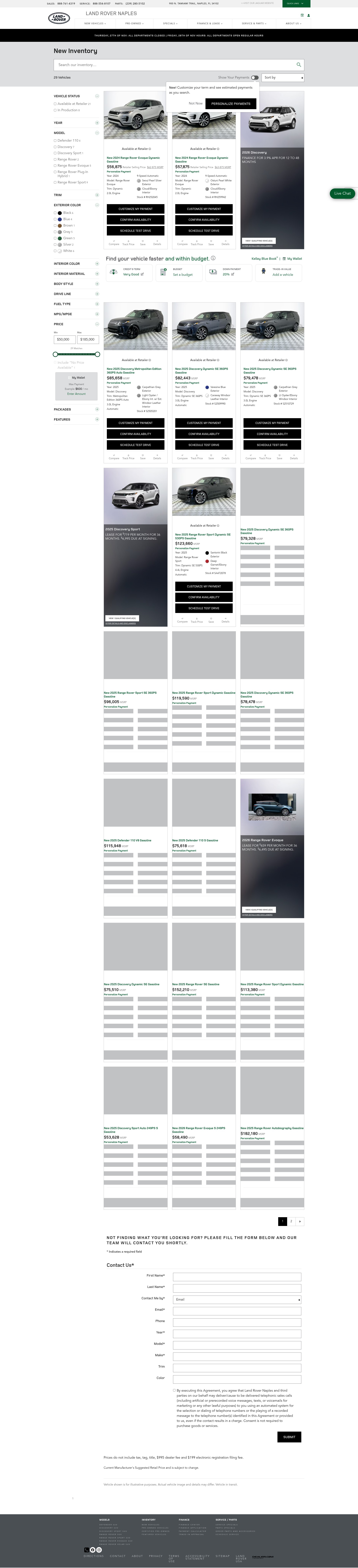 Landing Page