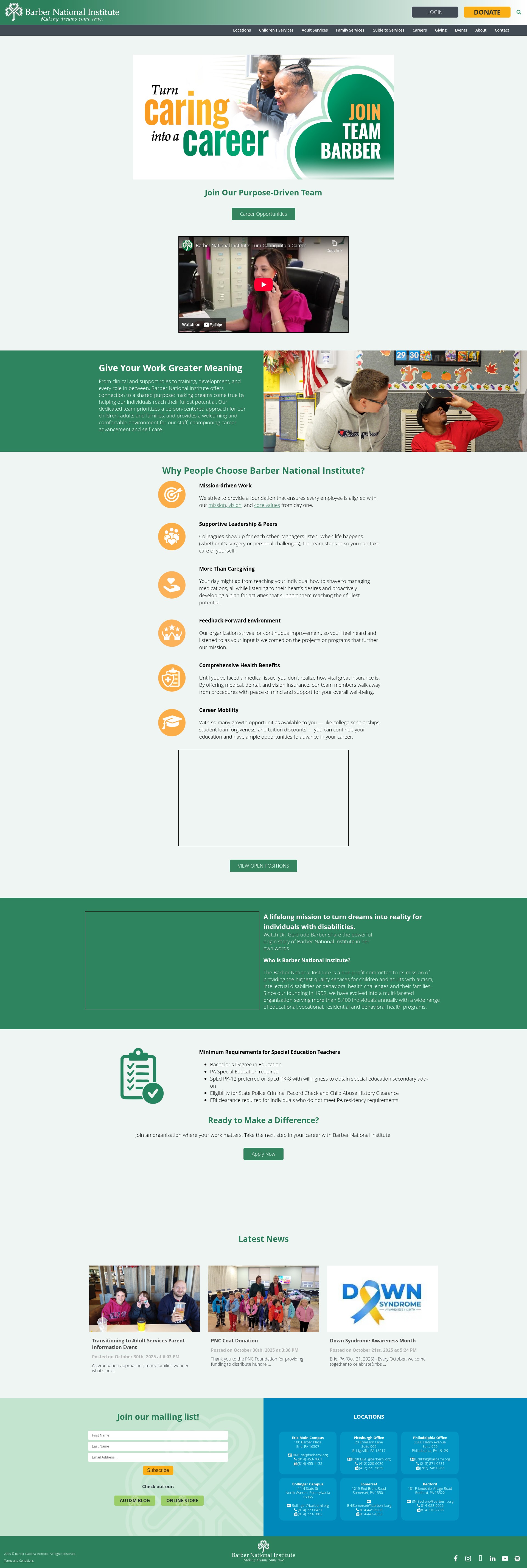 Landing Page