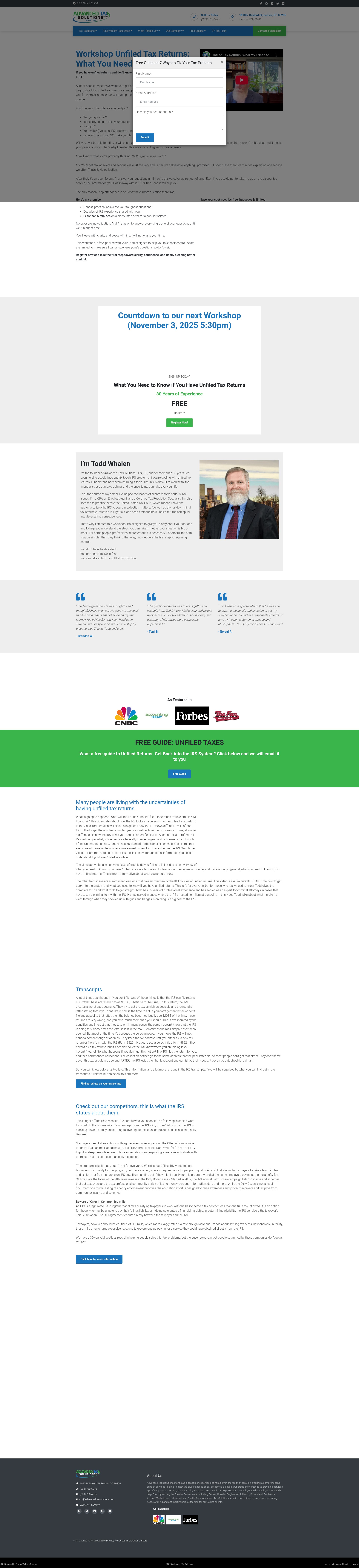 Landing Page