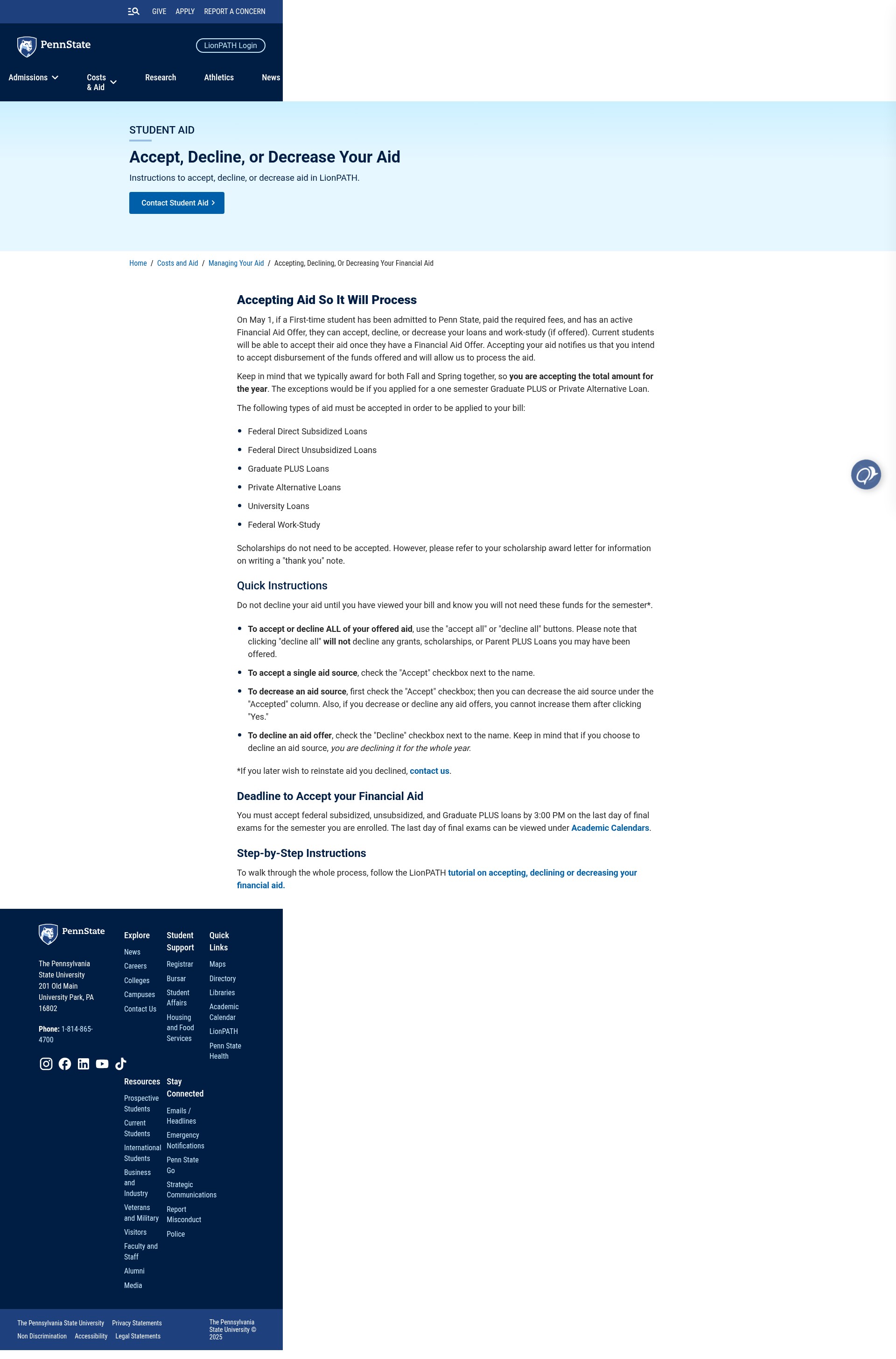 Landing Page