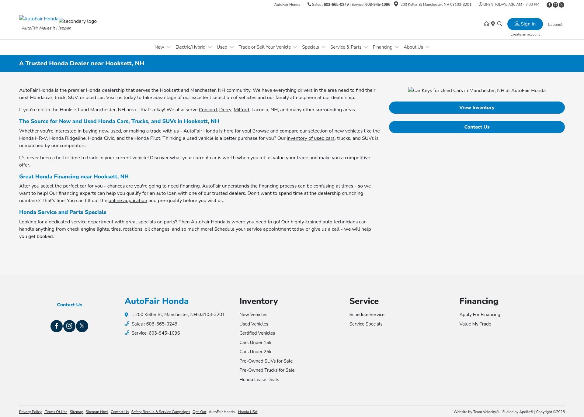 Landing Page