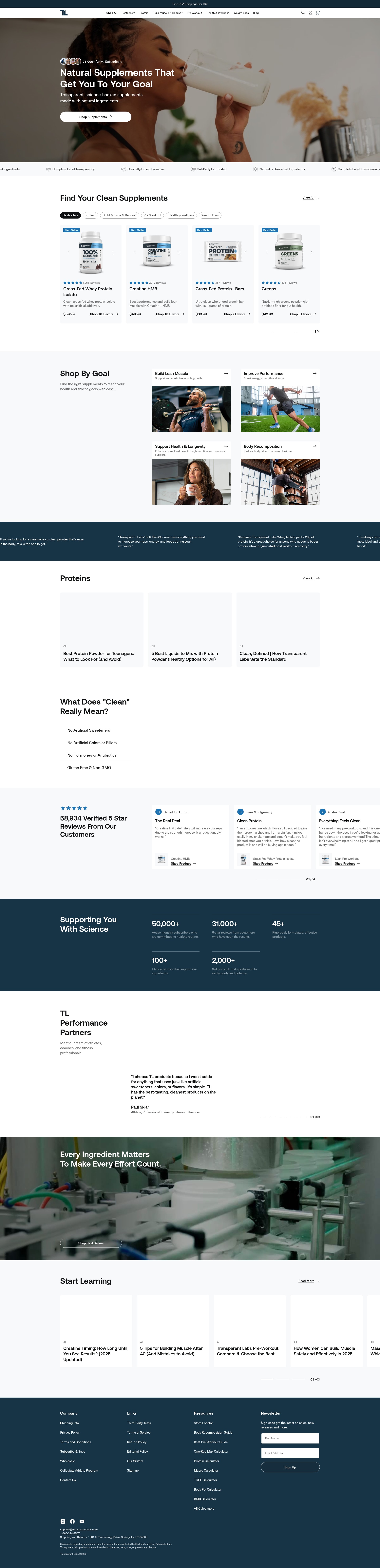 Landing Page