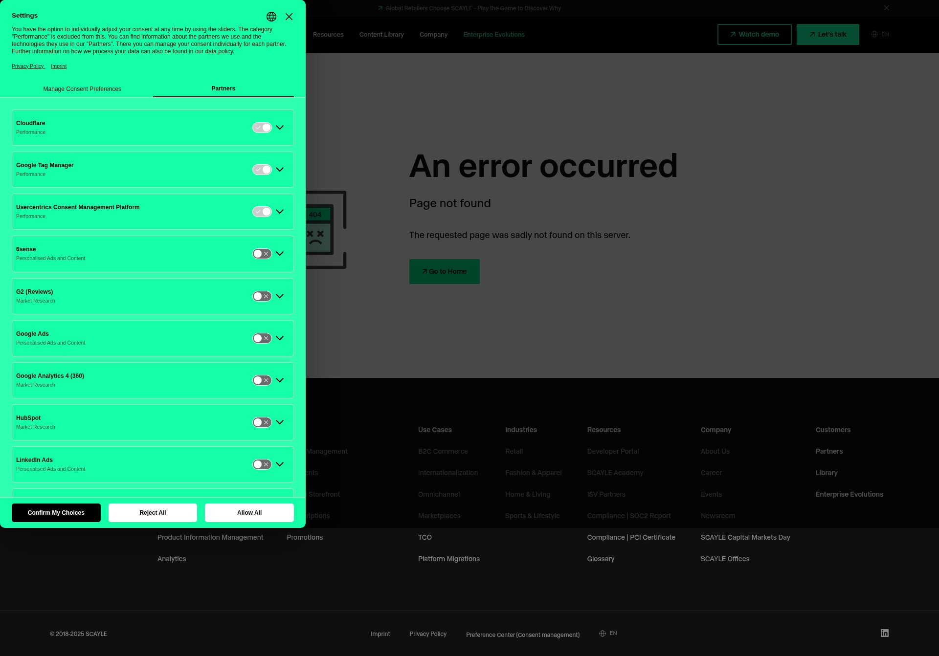 Landing Page