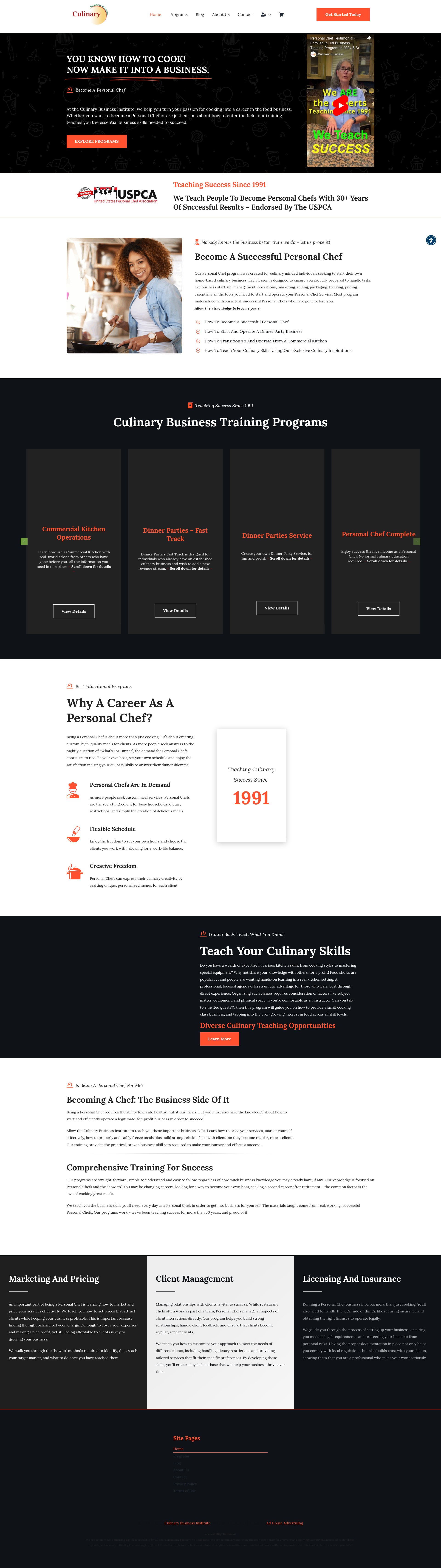 Landing Page