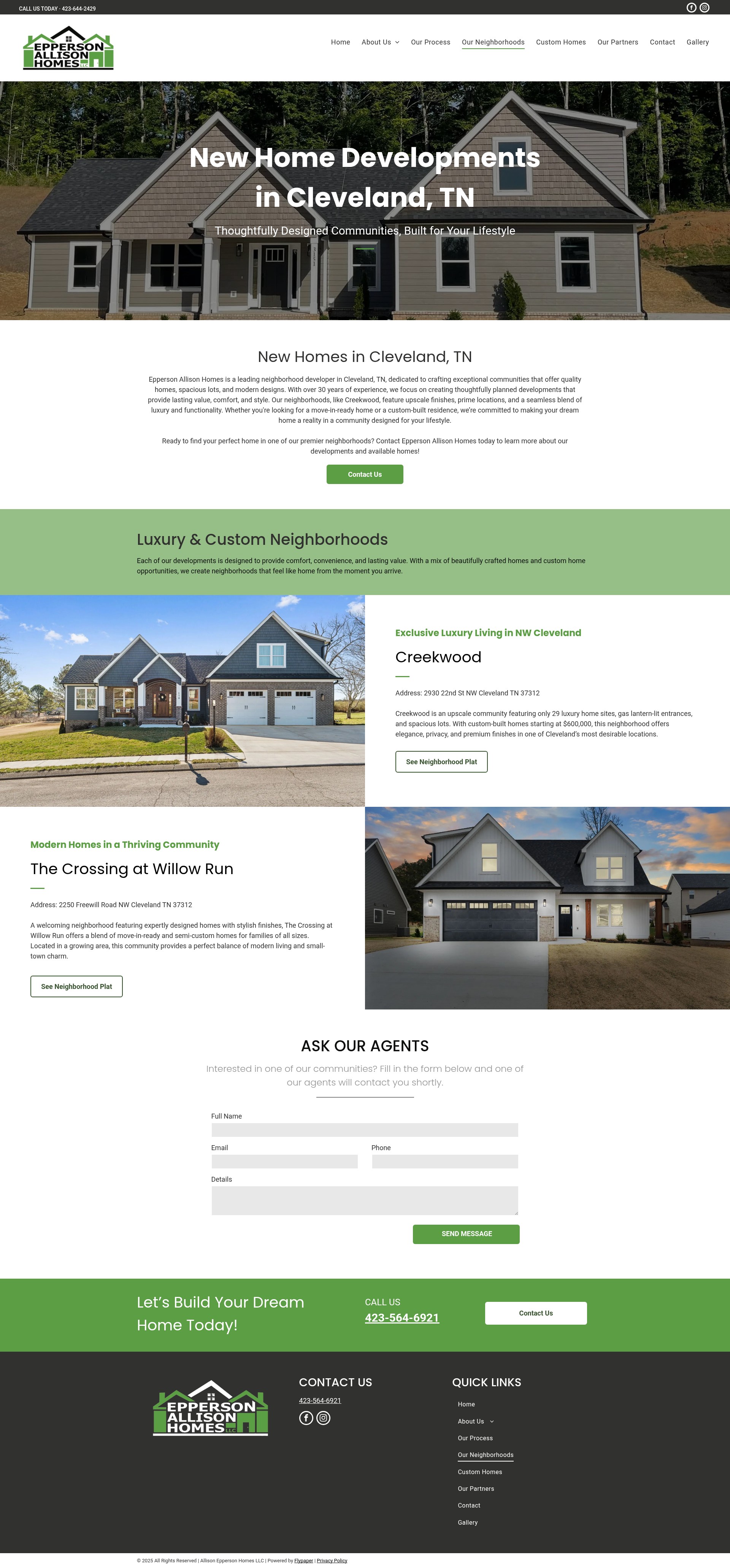Landing Page
