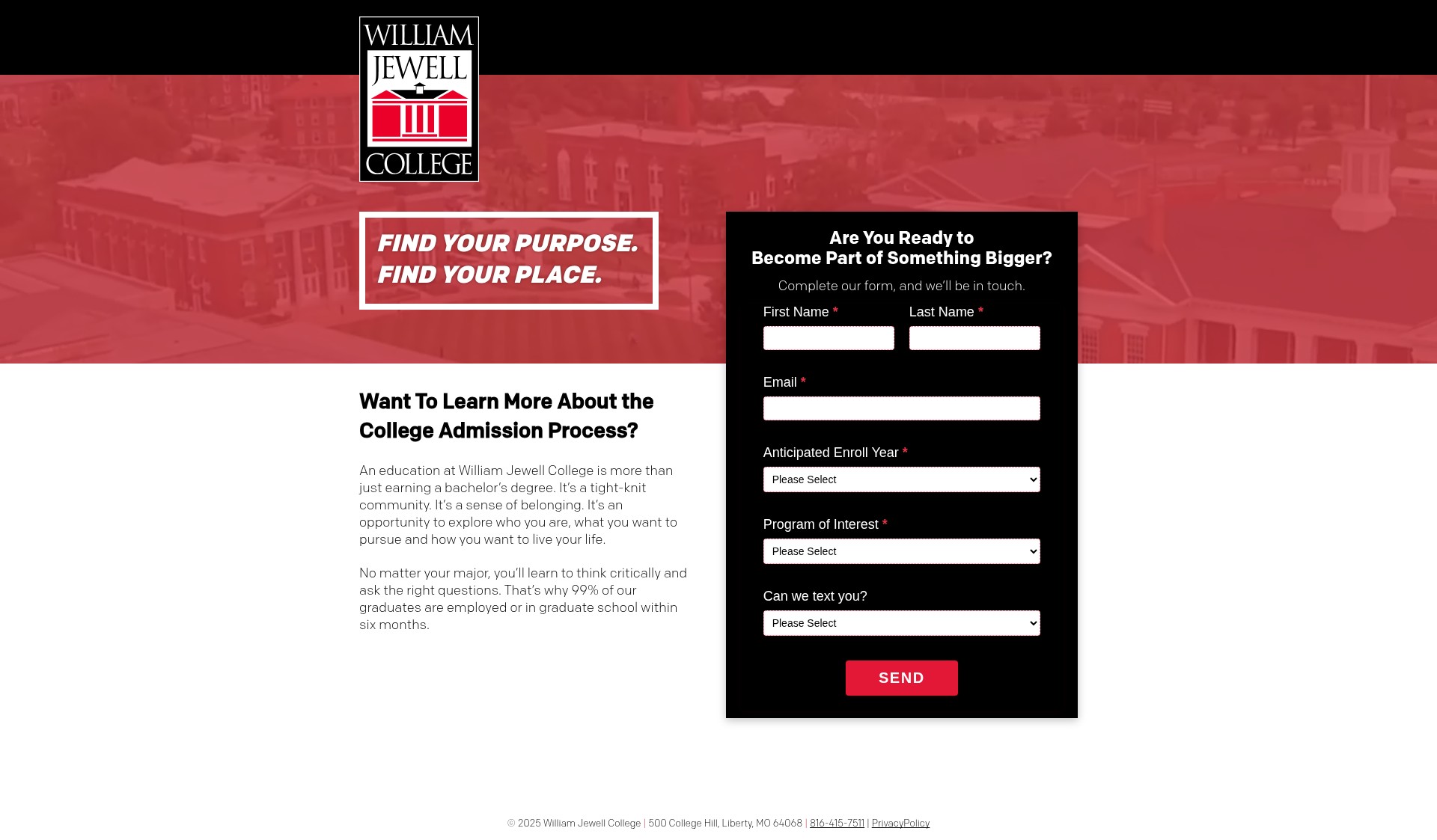 Landing Page
