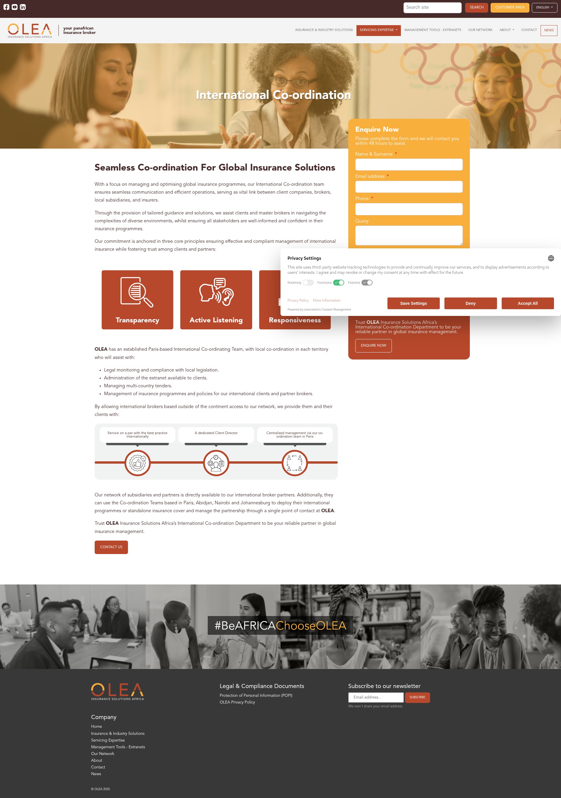 Landing Page
