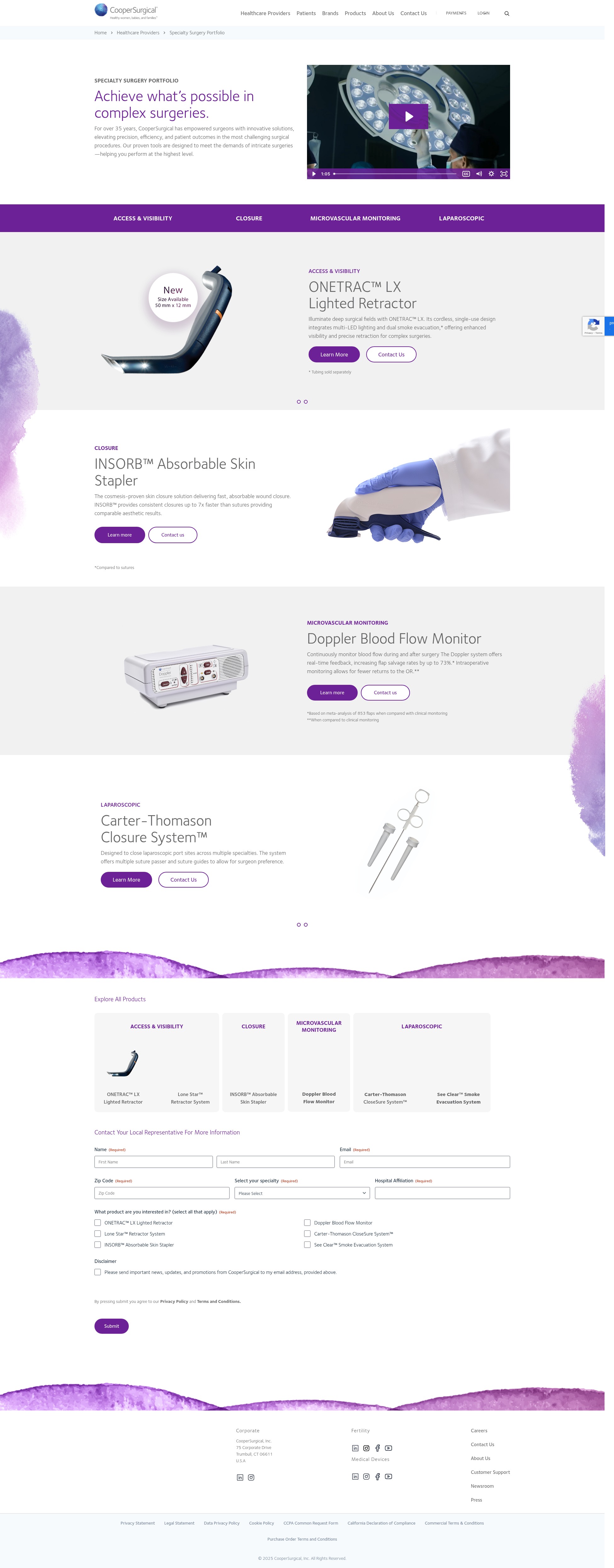 Landing Page