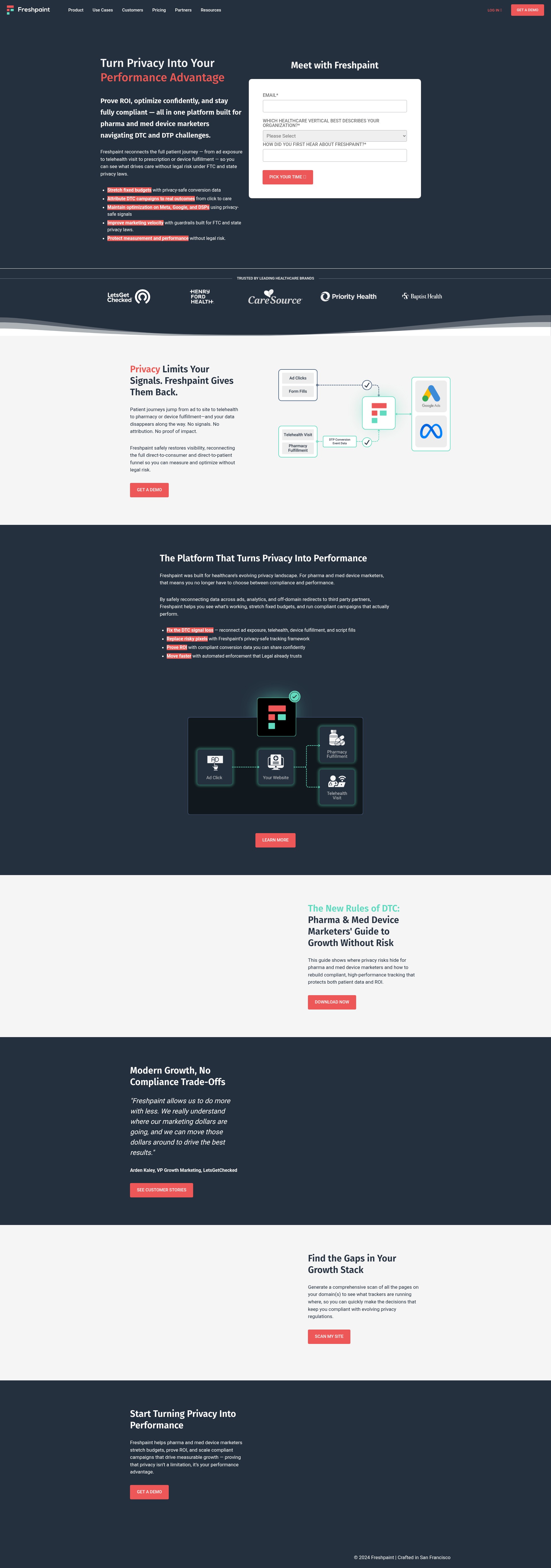 Landing Page