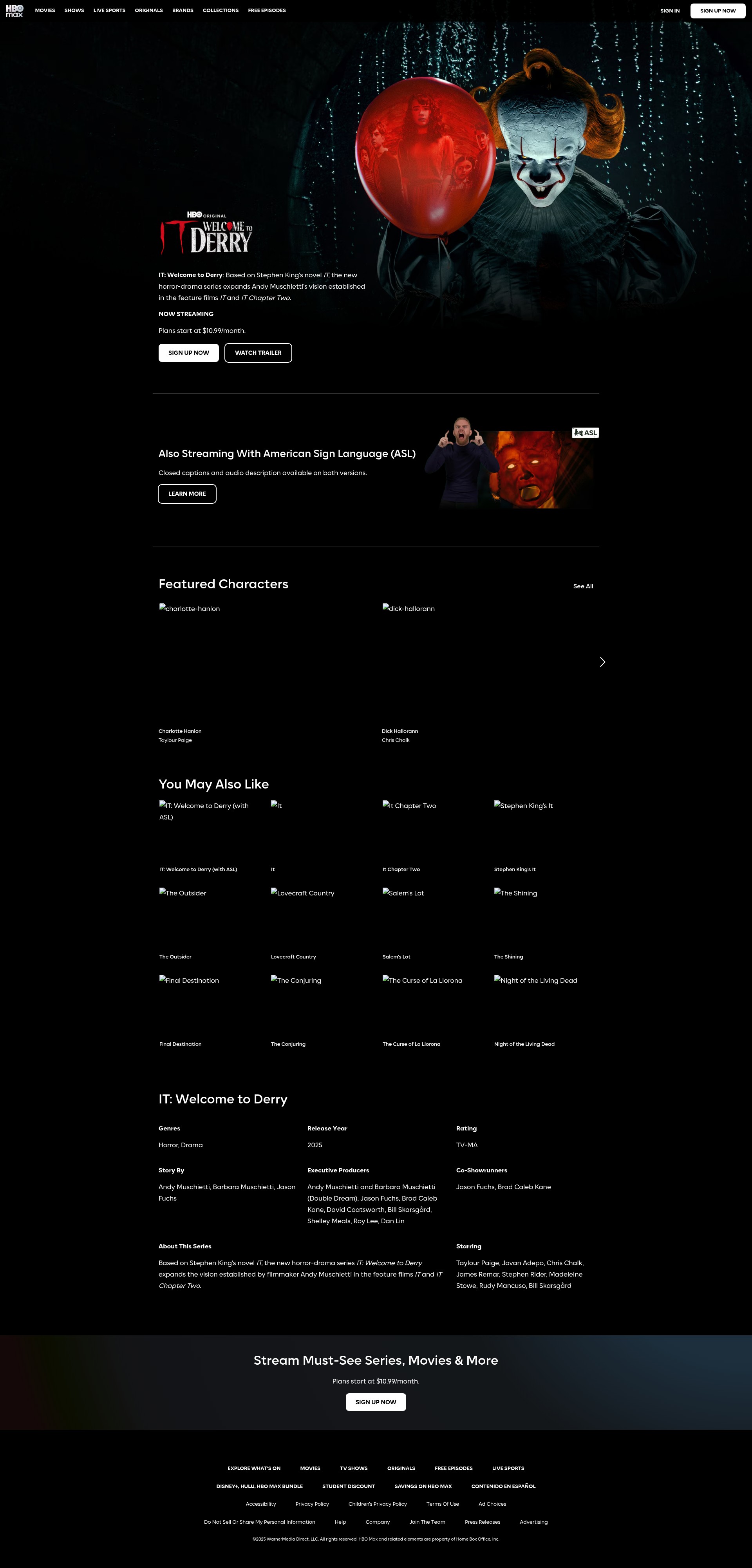 Landing Page
