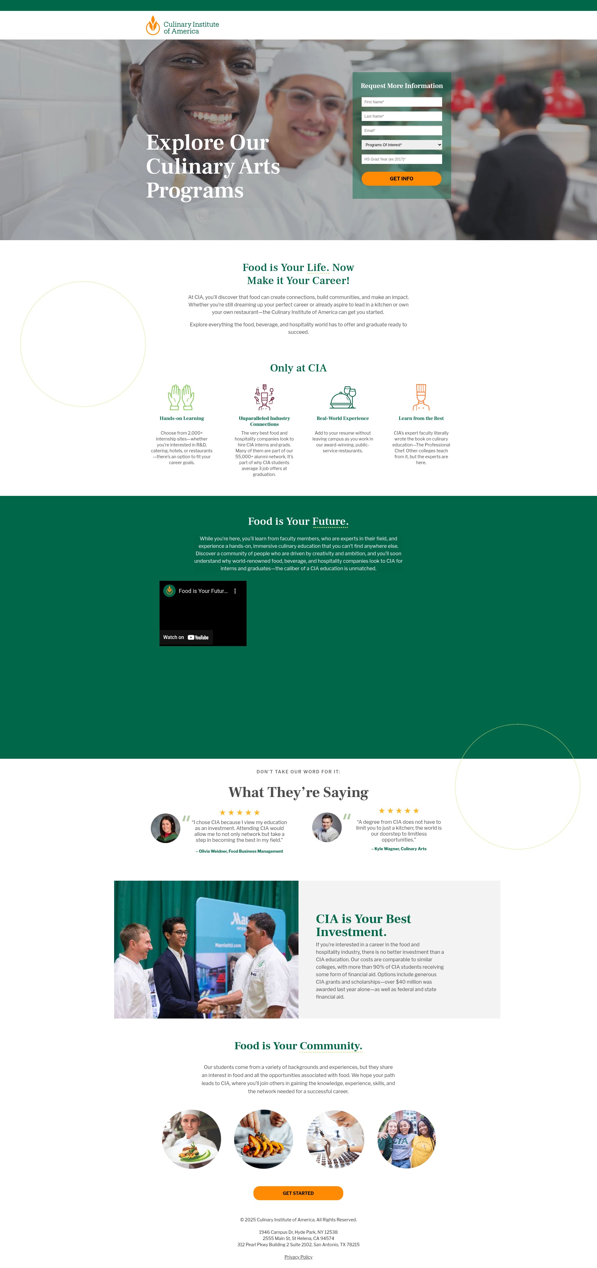 Landing Page