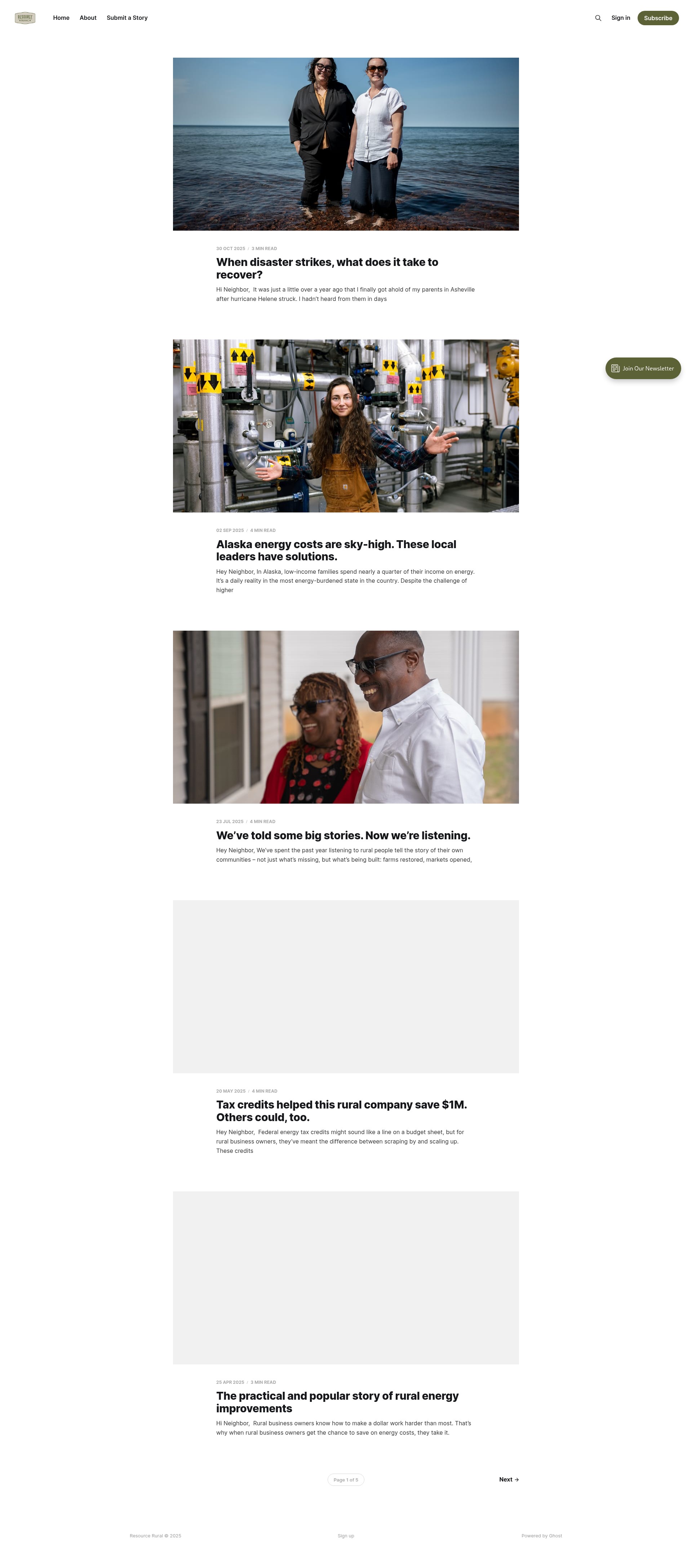 Landing Page