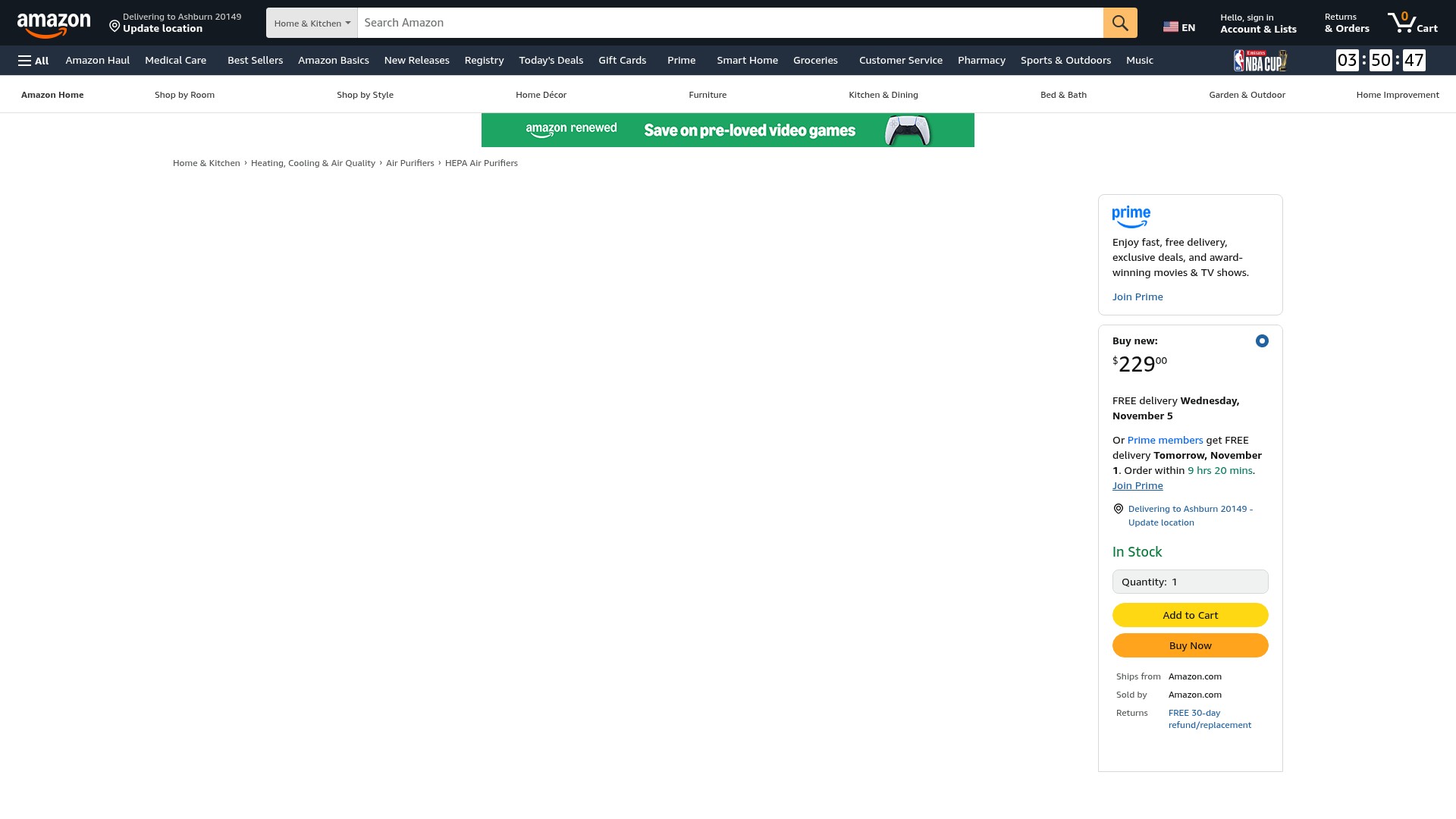Landing Page