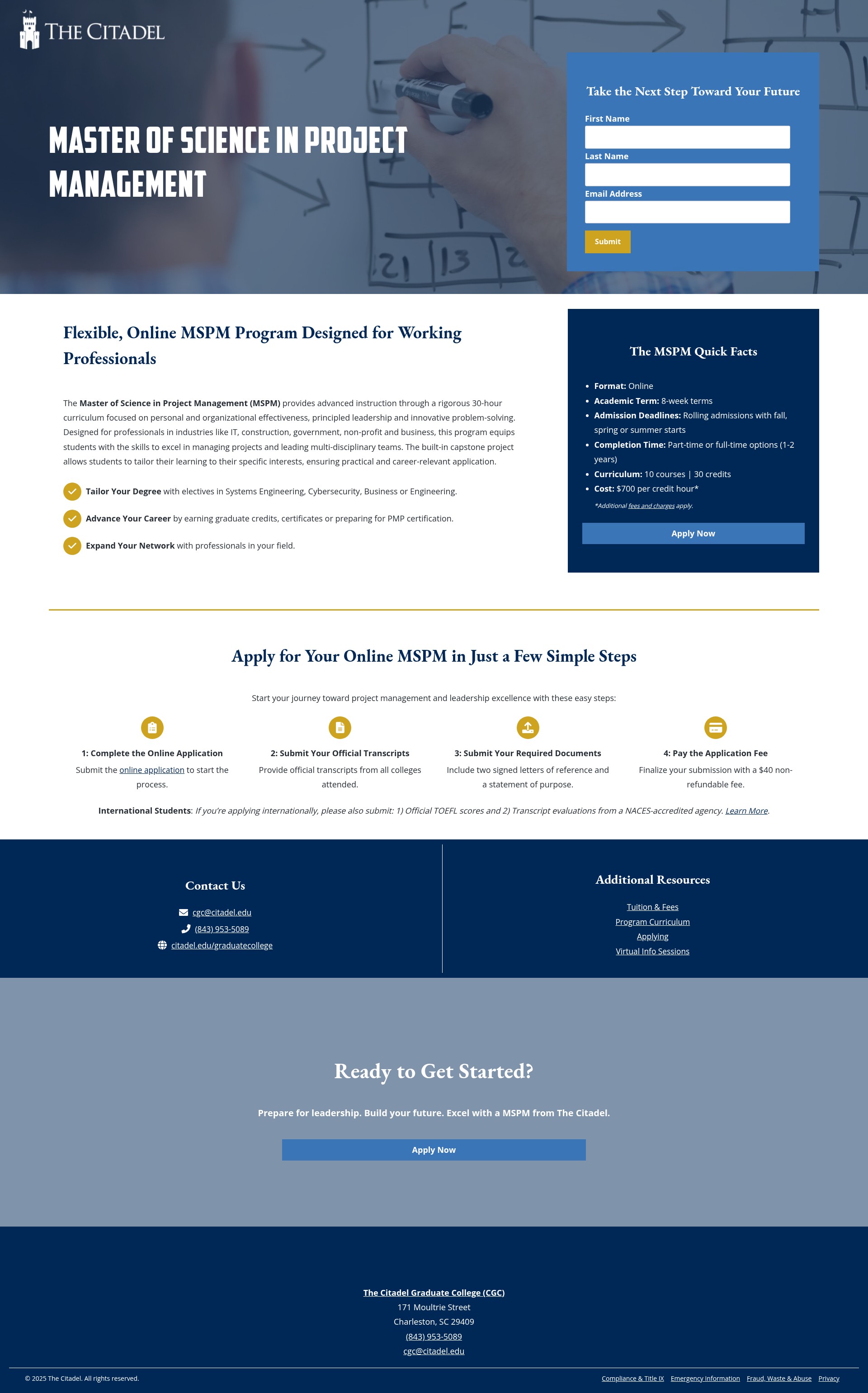 Landing Page