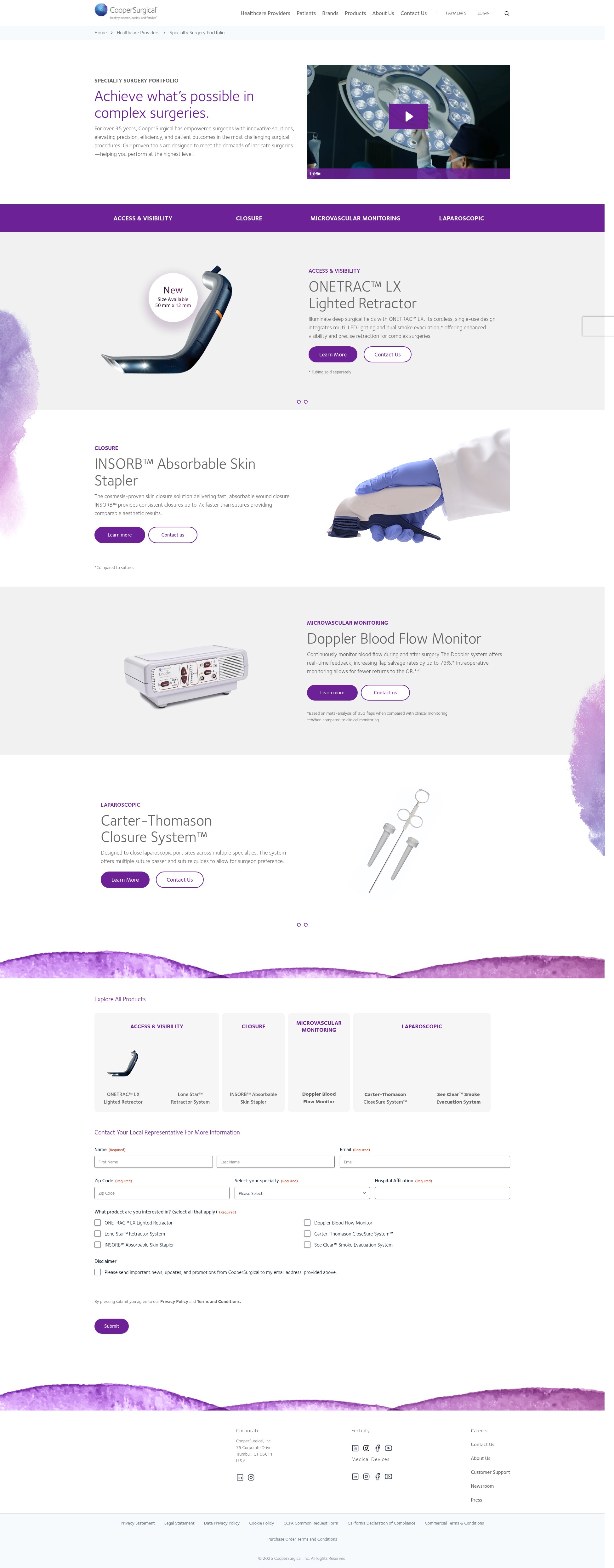 Landing Page