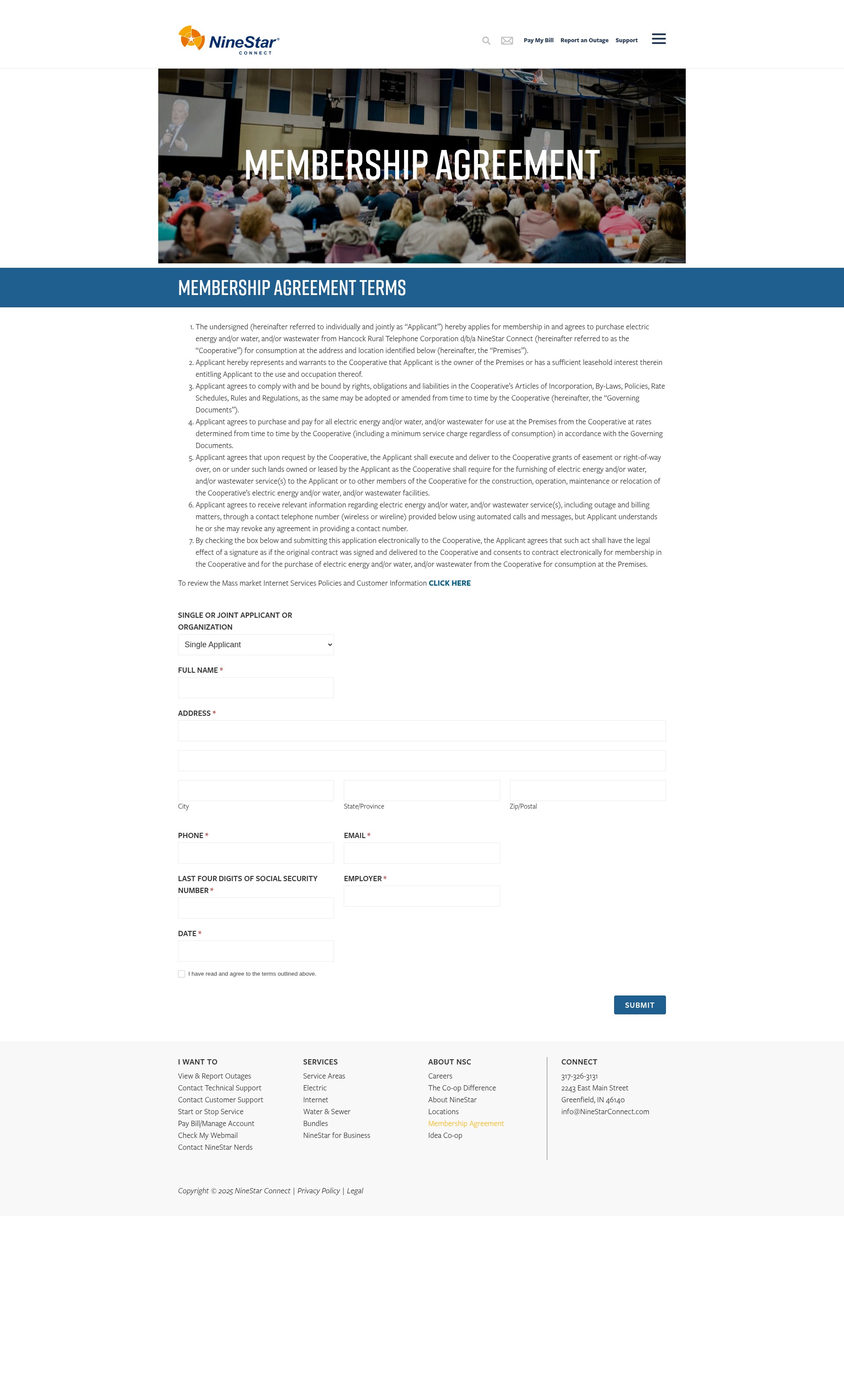 Landing Page