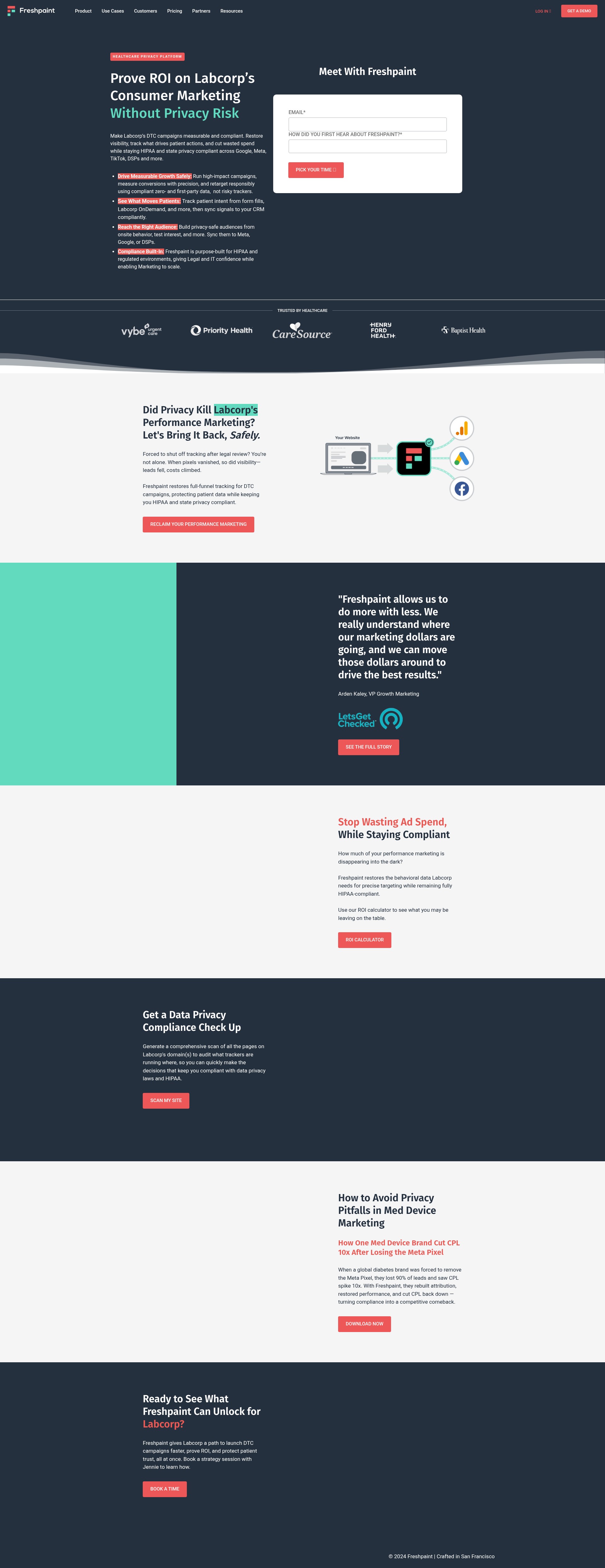 Landing Page