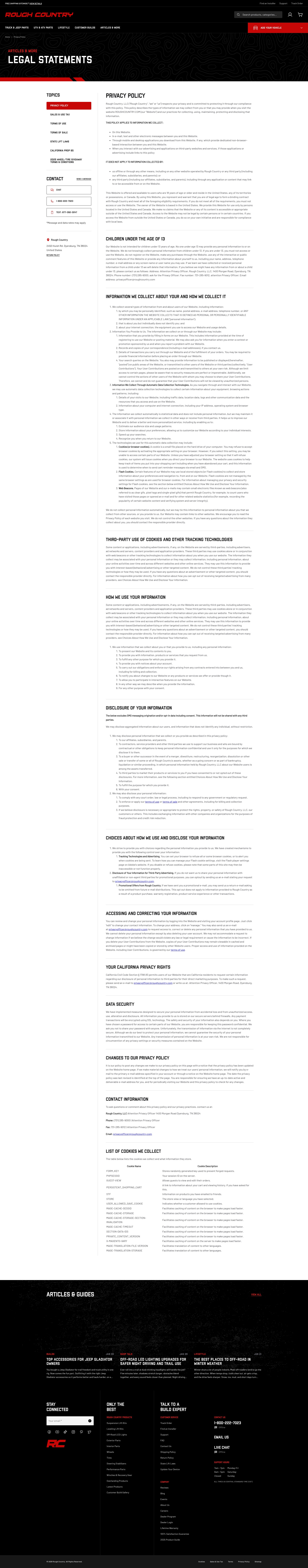 Landing Page