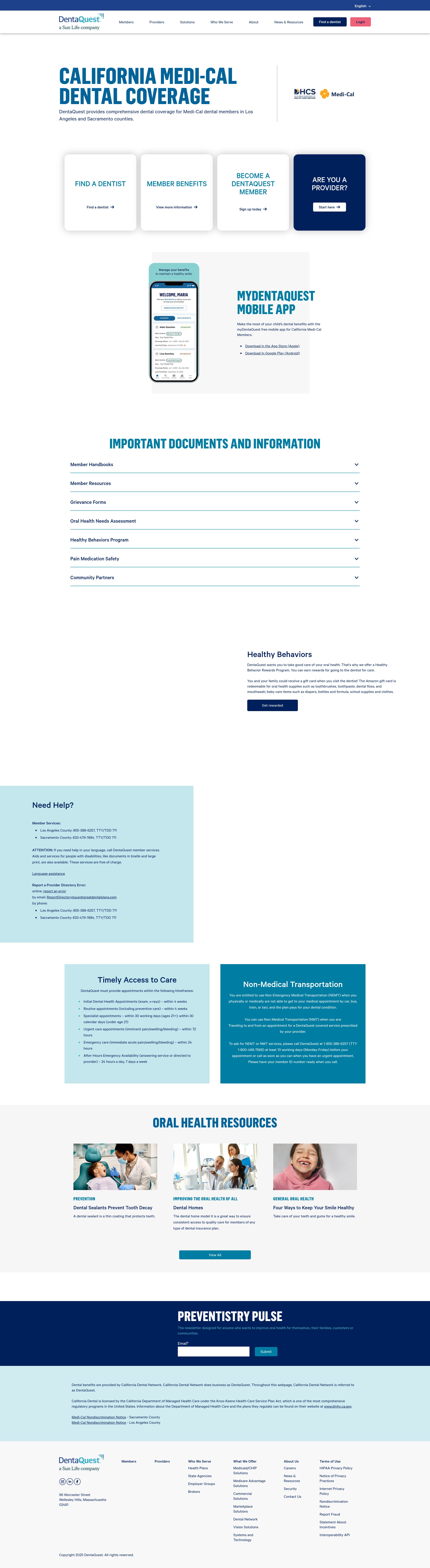 Landing Page