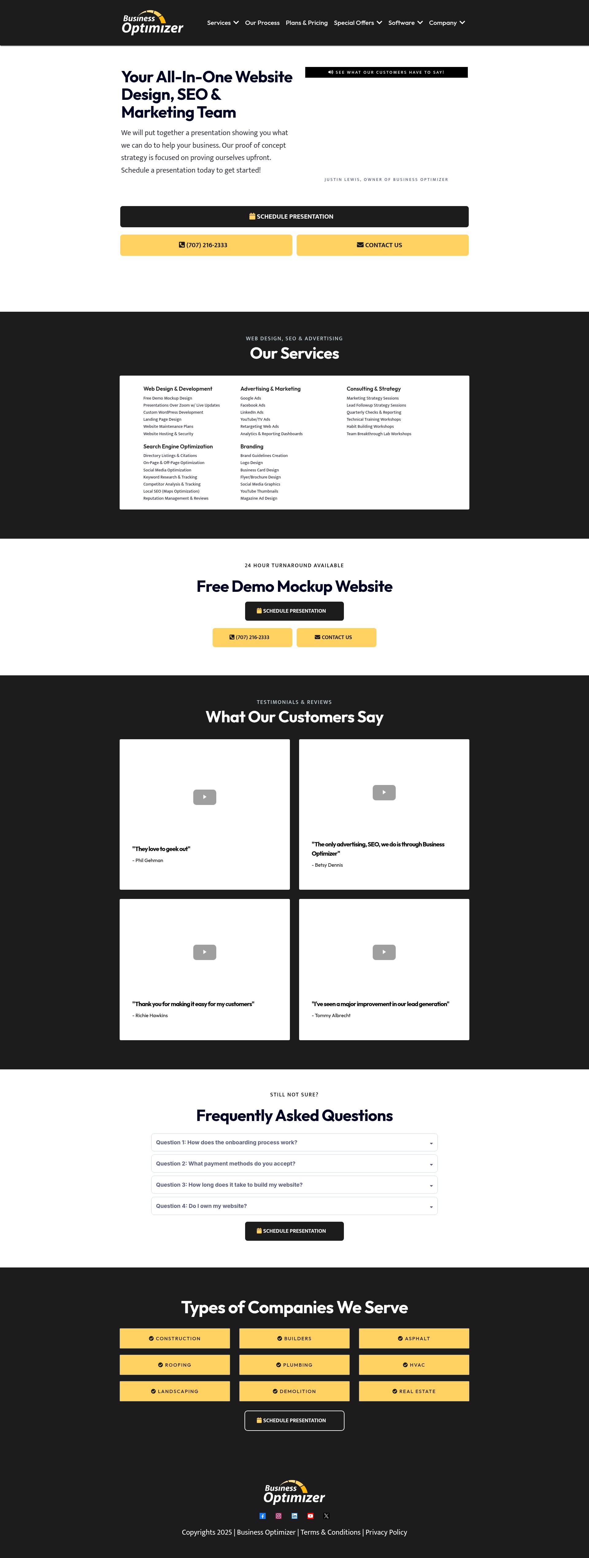 Landing Page