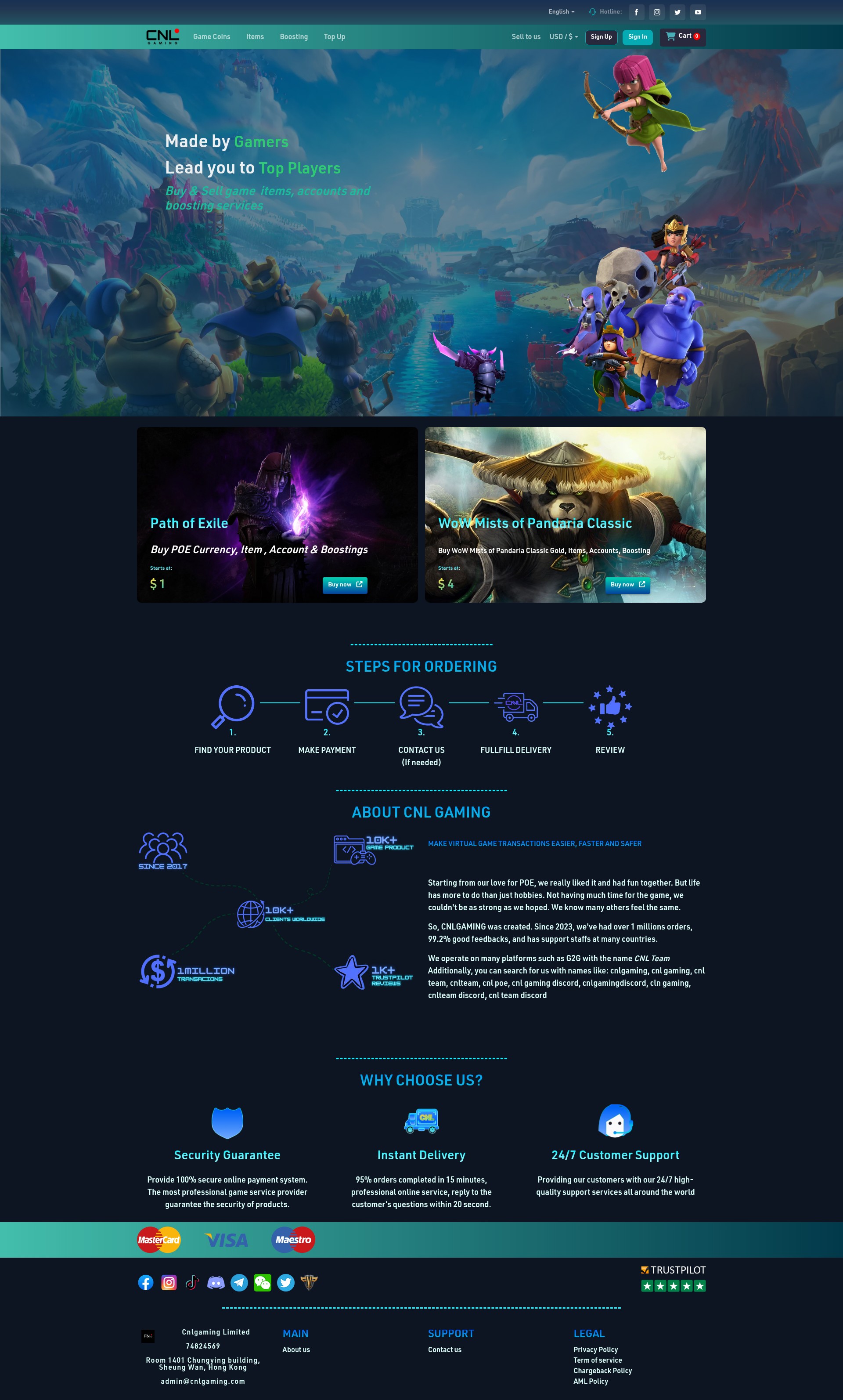 Landing Page