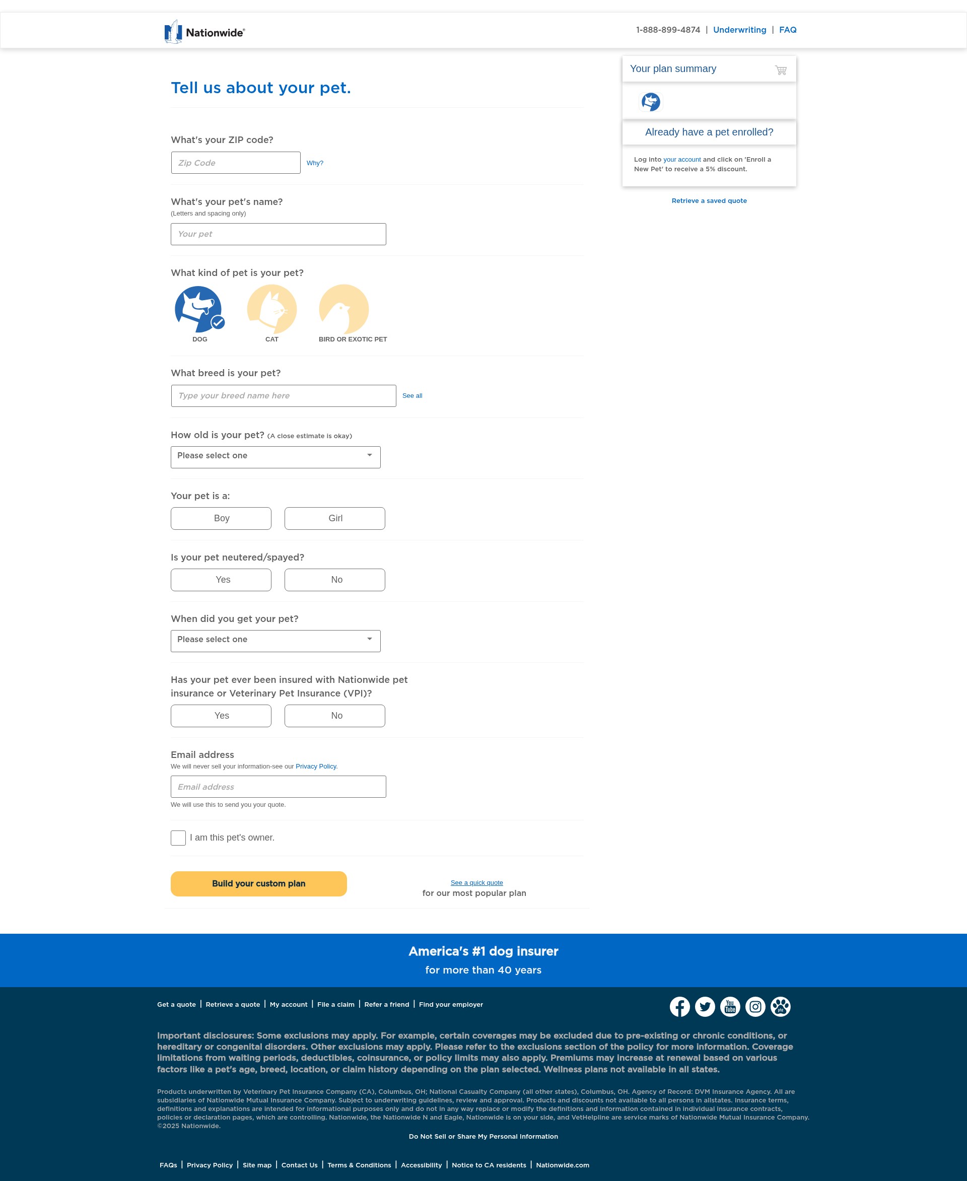 Landing Page
