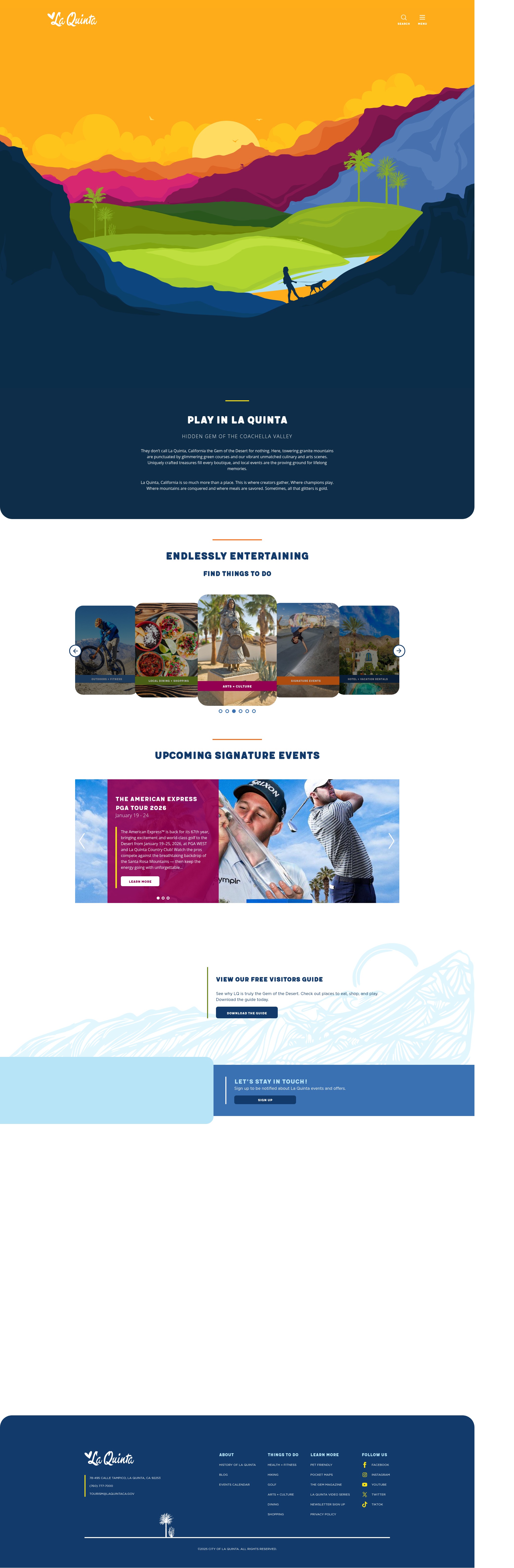 Landing Page