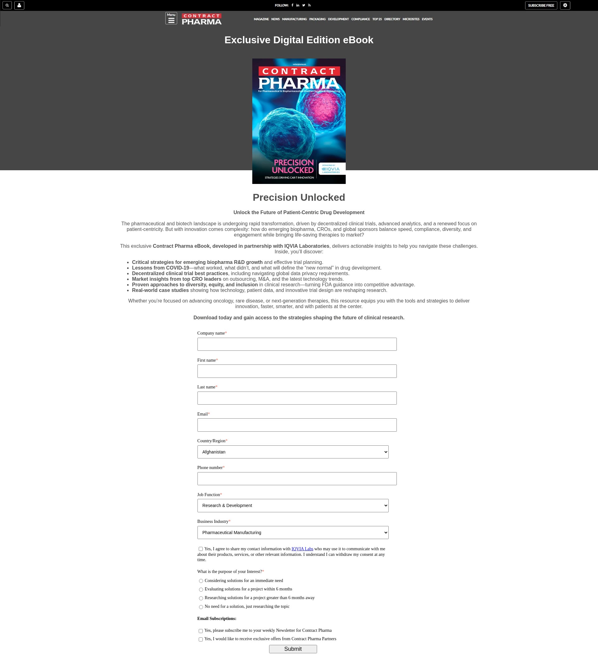 Landing Page