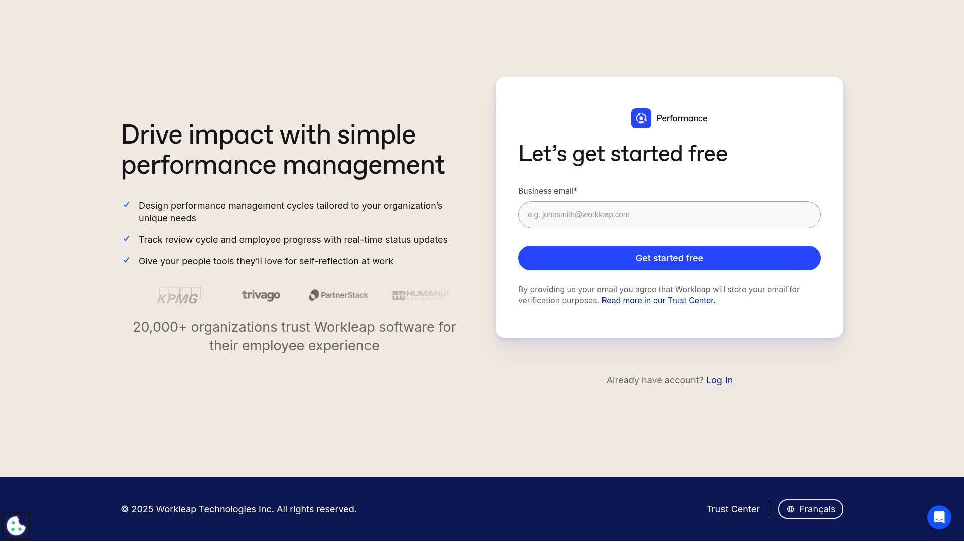 Landing Page
