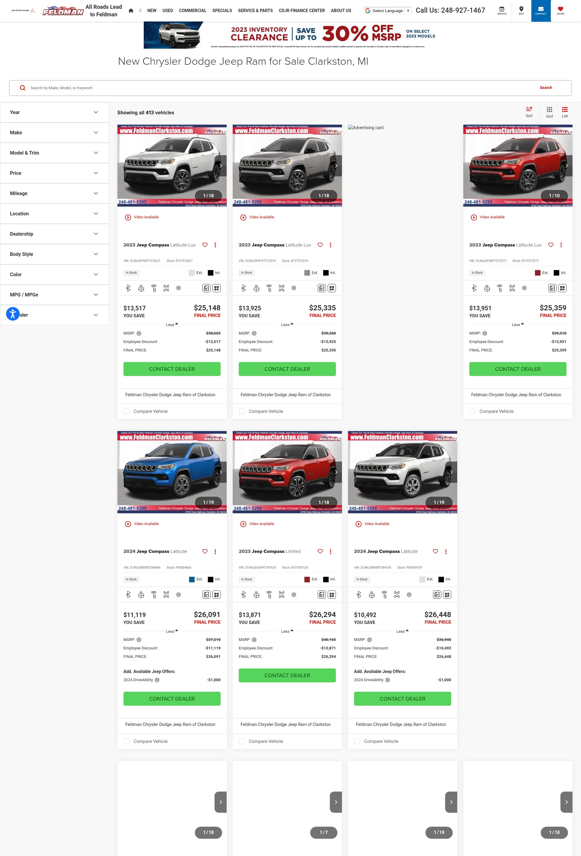 Landing Page